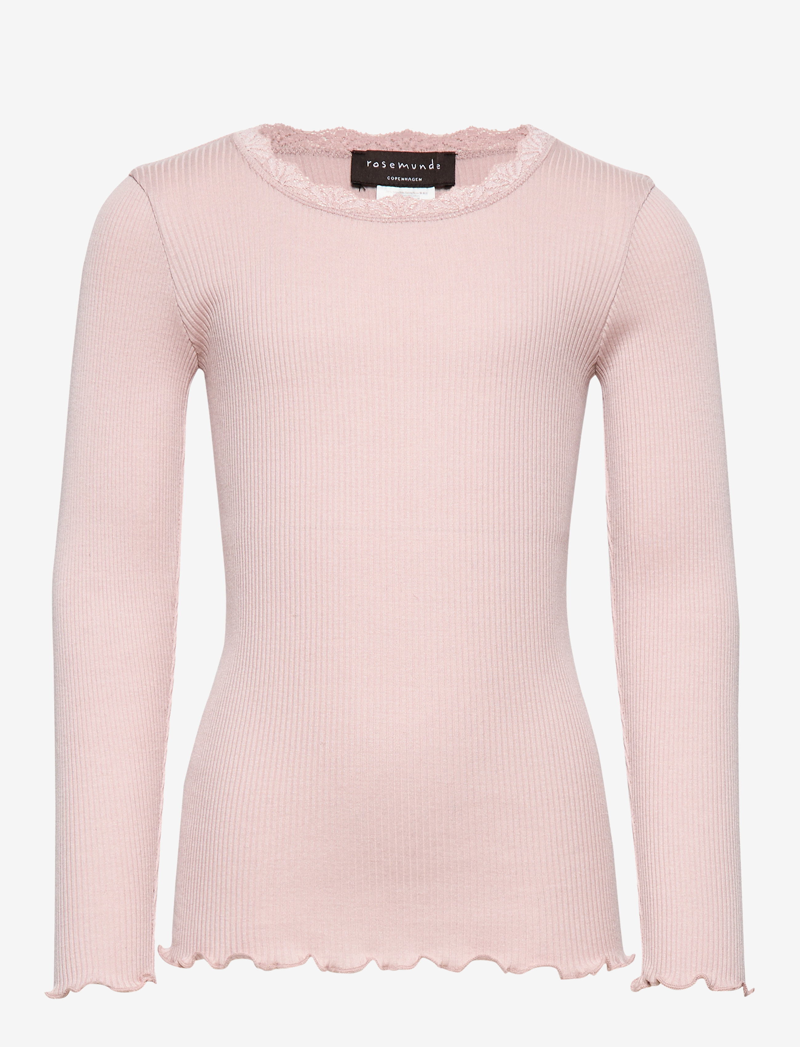 Rosemunde Kids RKBeatha LS Lace Top - Kläder - VINTAGE POWDER / pink/rose