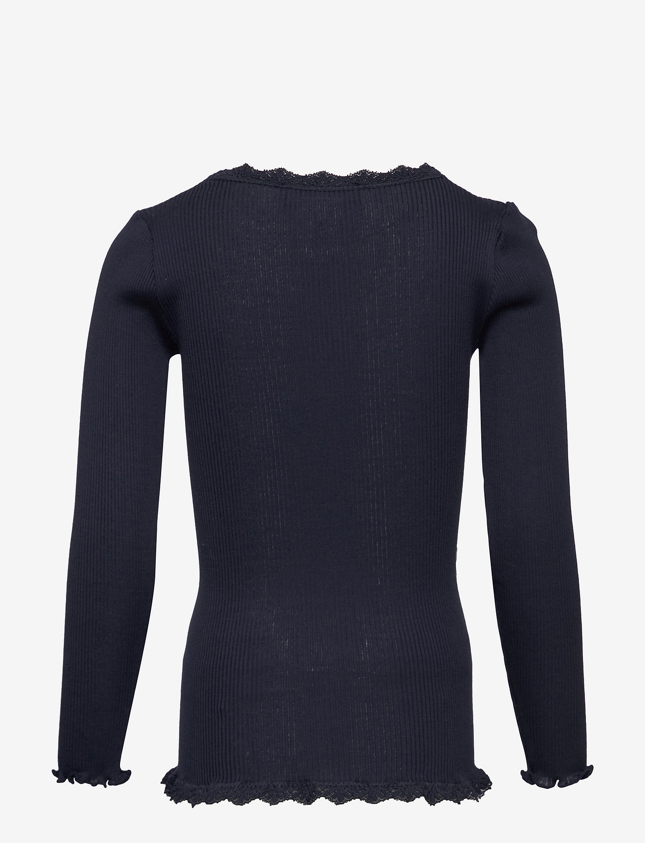 Rosemunde Kids - RKBeatha LS Cardigan w/ lace - kardiganid - navy - 1
