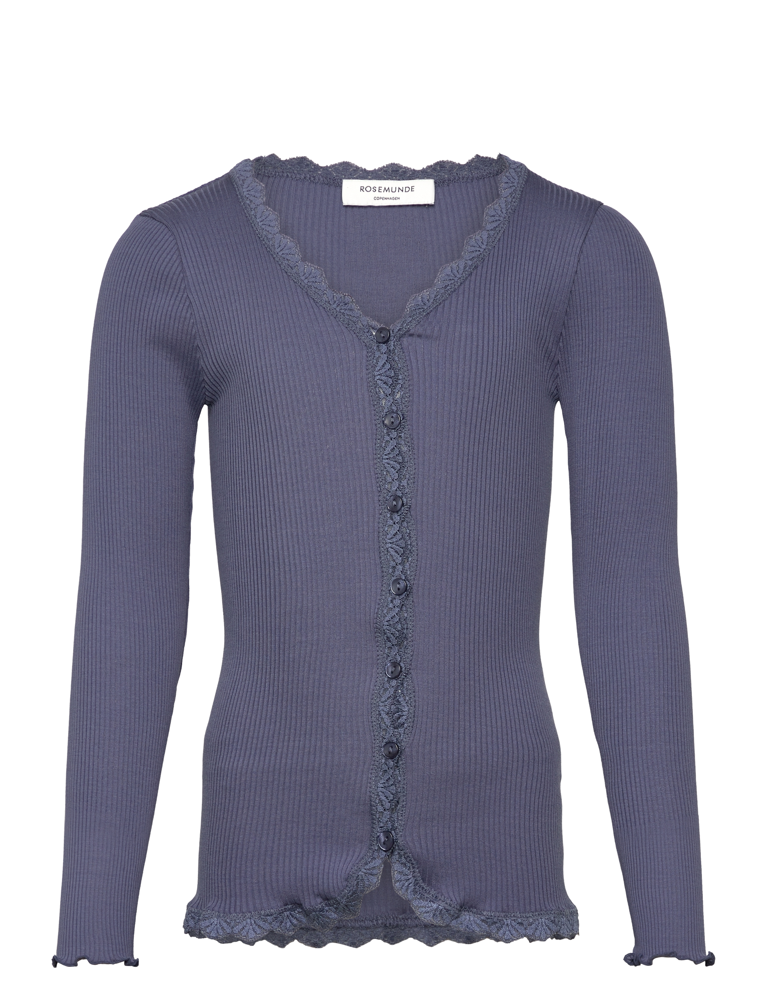 Rosemunde Kids RKBeatha LS Cardigan w/ lace - Kupuj według rozmiaru - TRUE NAVY / navy