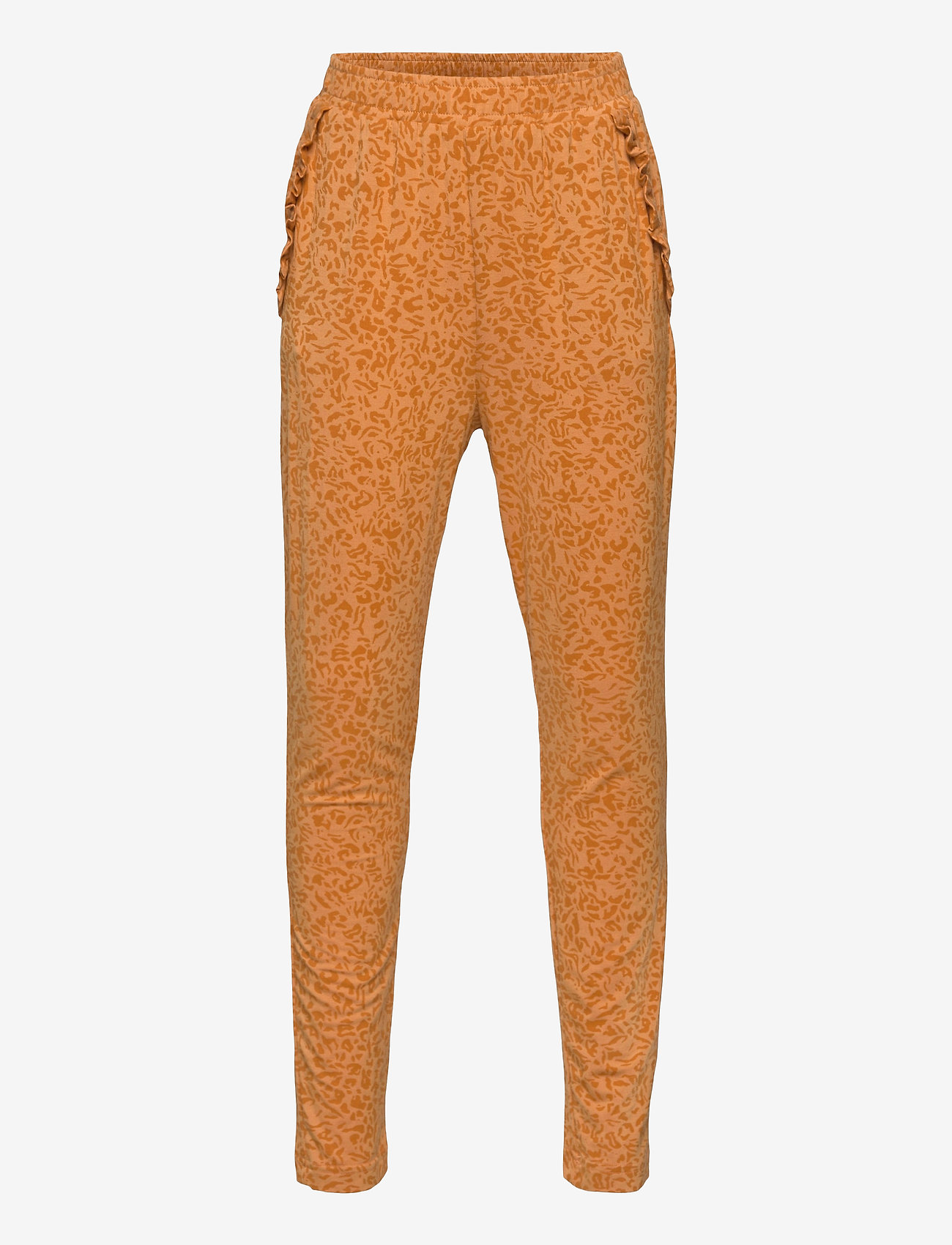 ORANGE LEOPARD PRINT