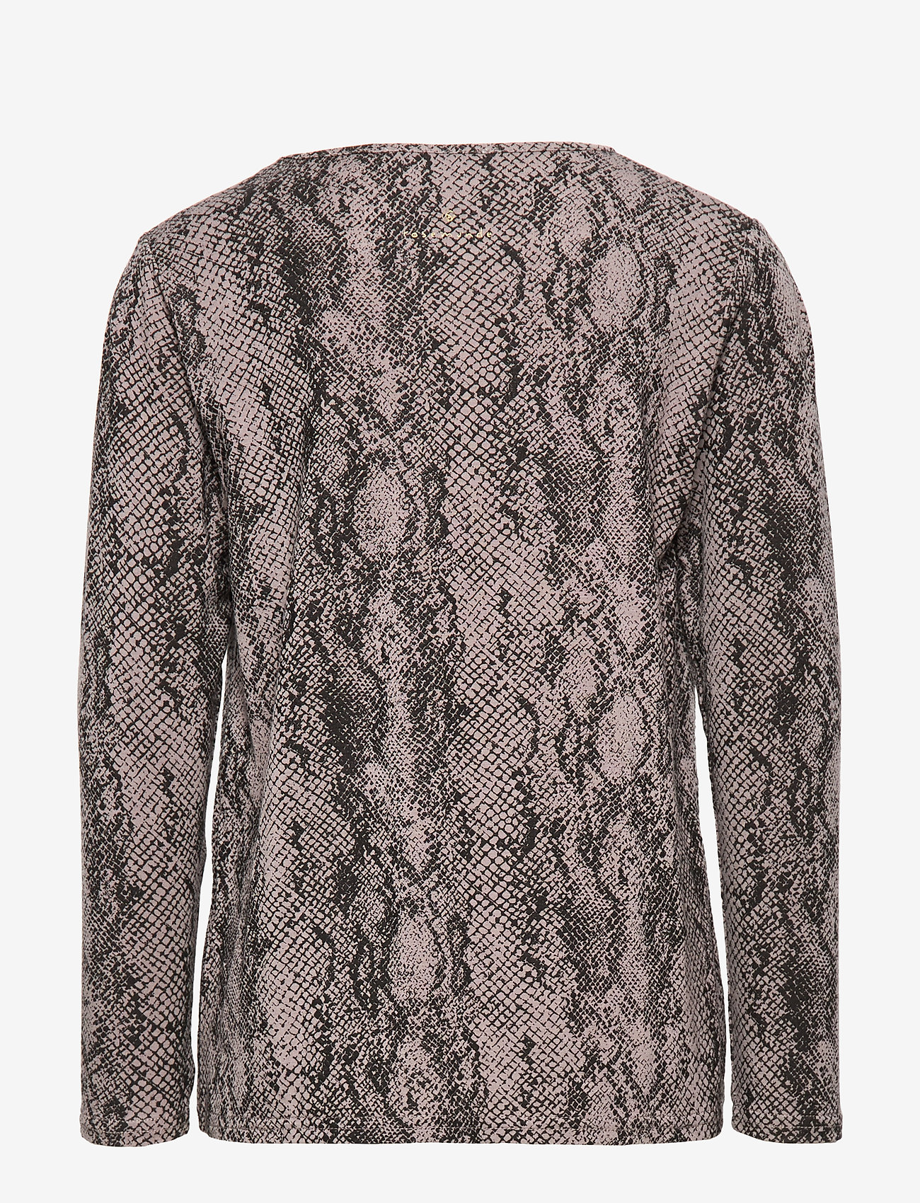 Rosemunde Kids - T-shirt ls - grey python print - 1