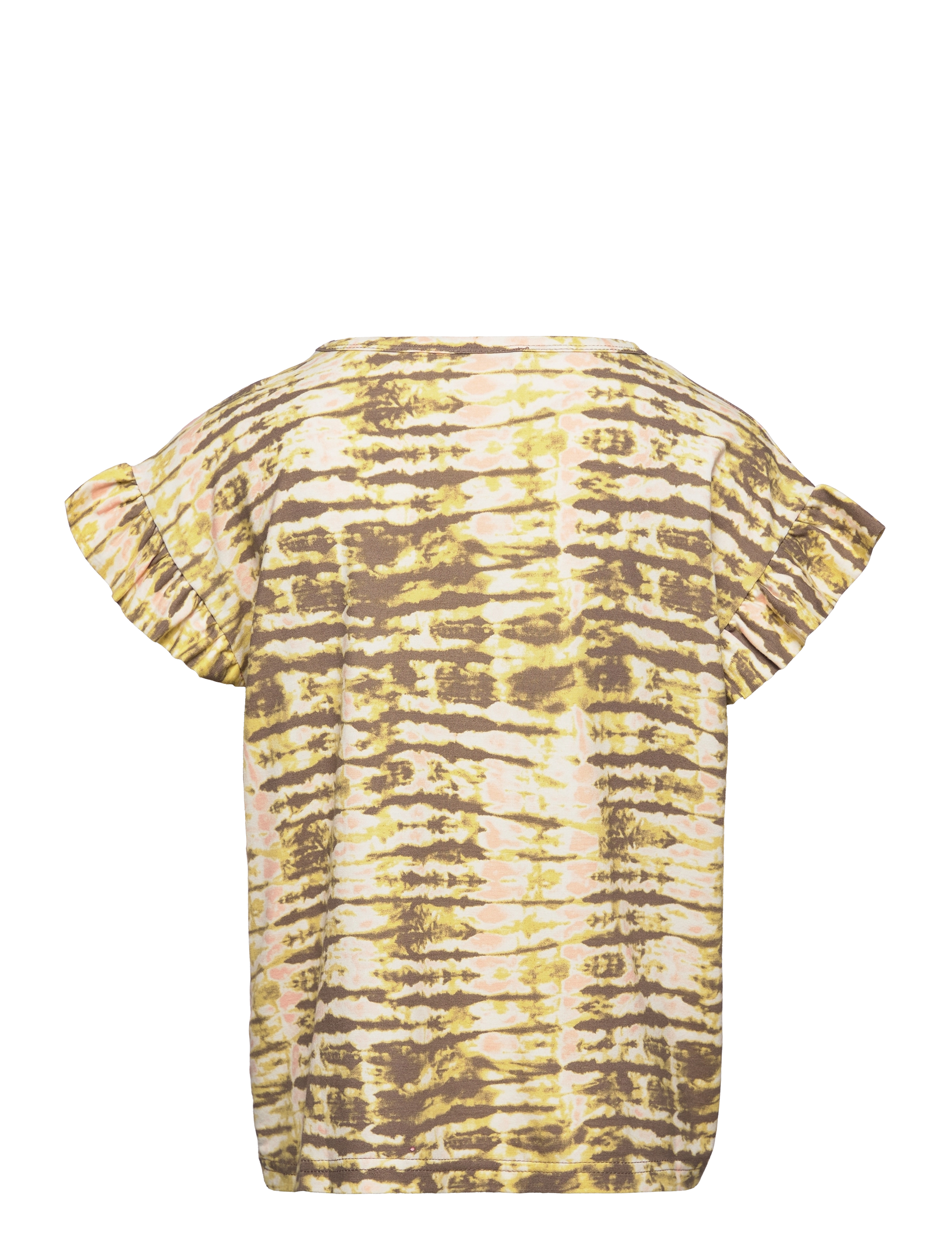 Rosemunde Kids - T-shirt - sand striped tie dye print - 1