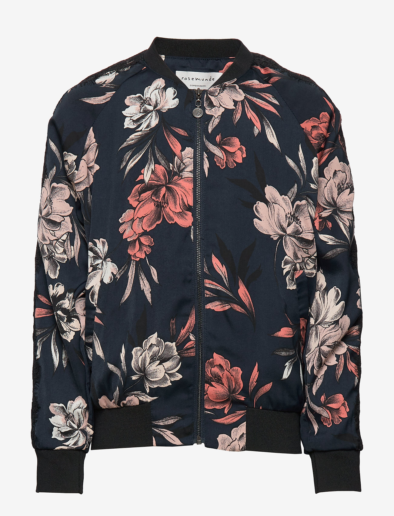 Rosemunde Kids - Jacket ls - navy spring blossom print - 0