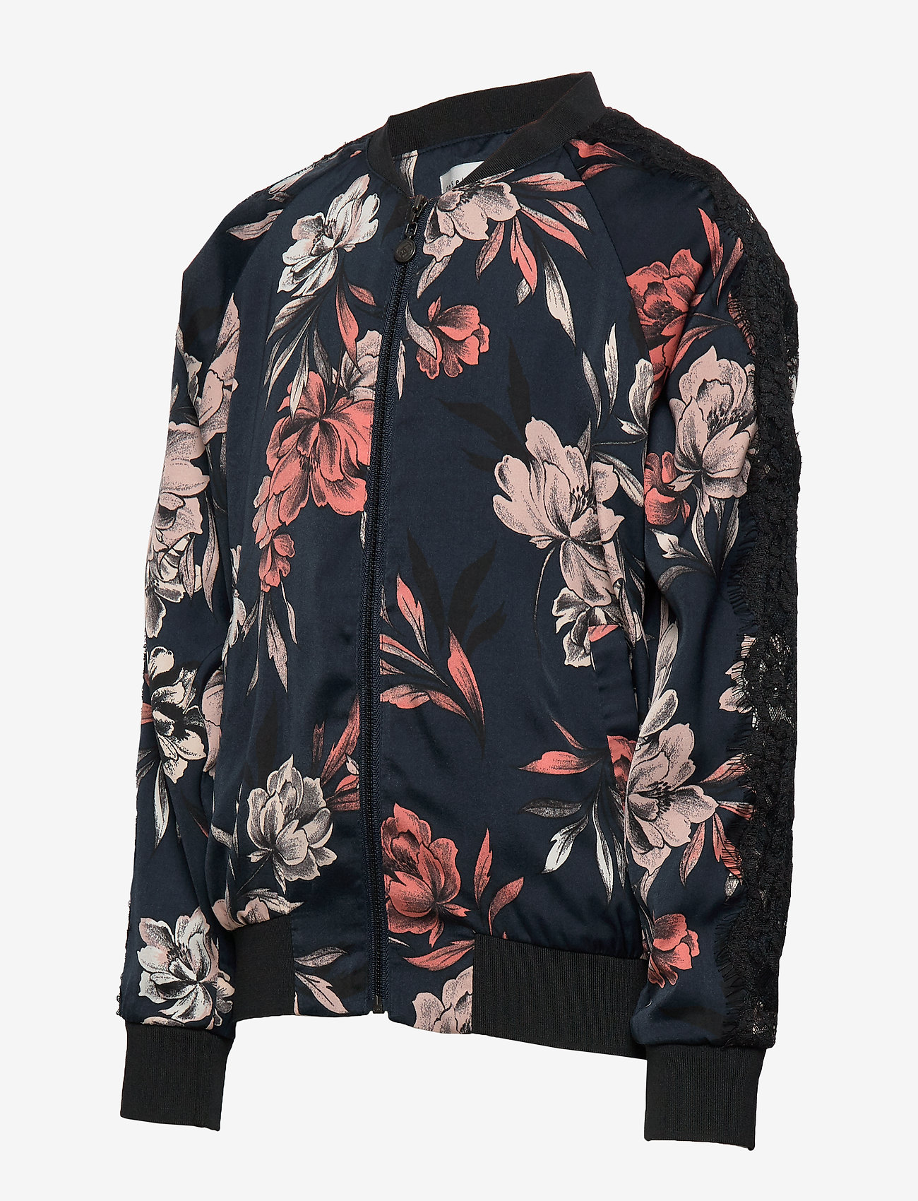 Rosemunde Kids - Jacket ls - navy spring blossom print - 2