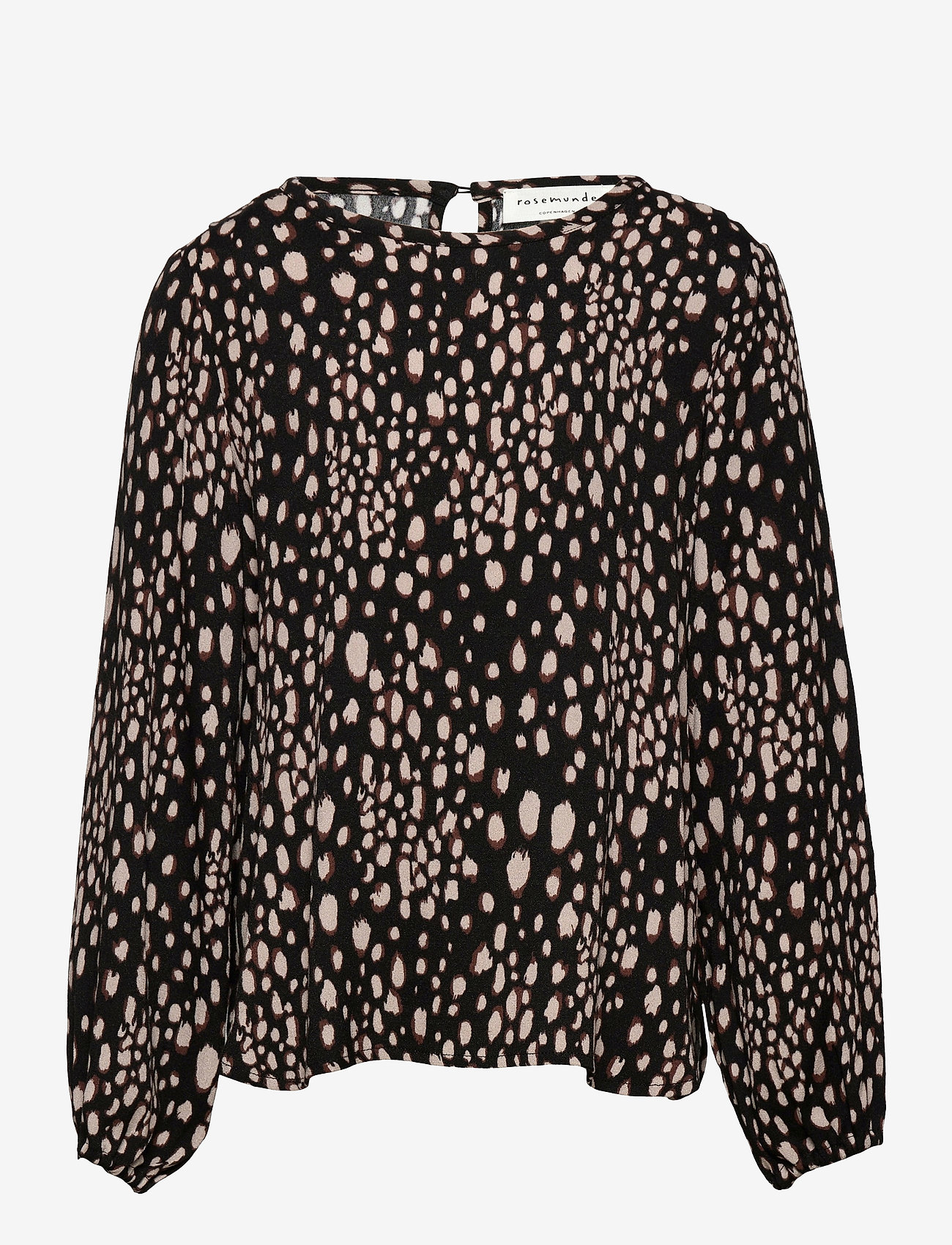 BLACK BLURRED SPOT PRINT