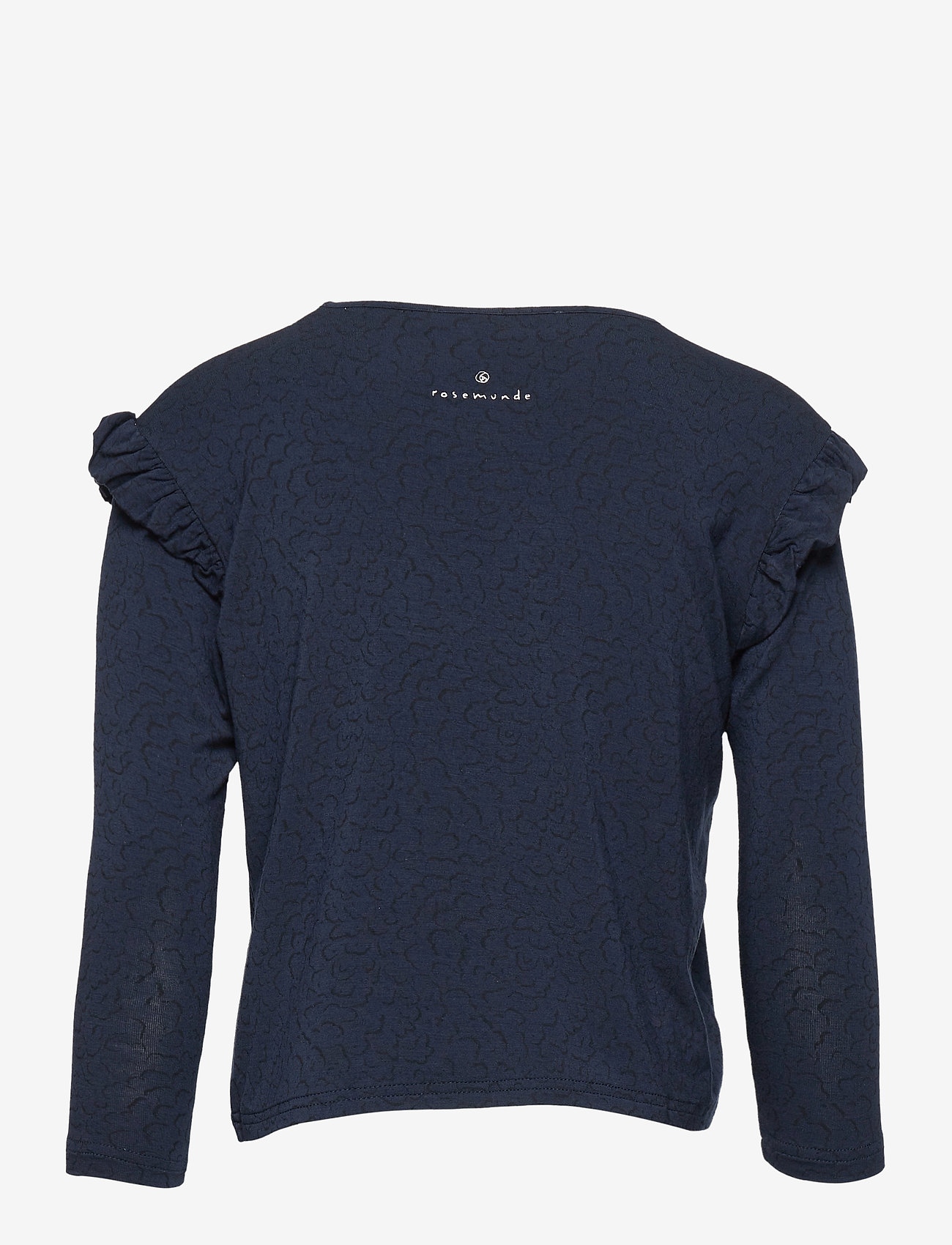 Rosemunde Kids - T-shirt ls - blue whirlwind print - 1