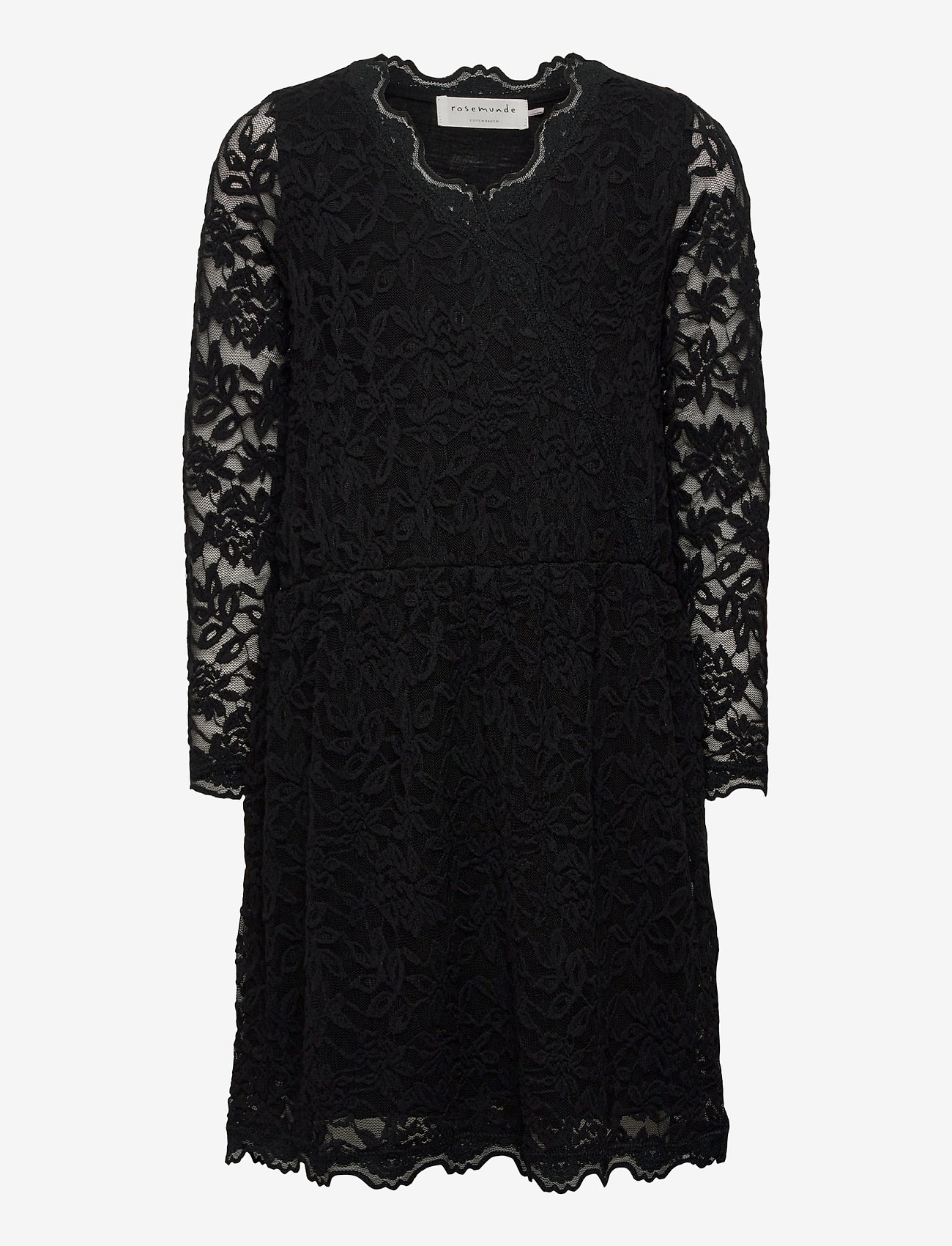 Rosemunde Kids - Dress ls - black - 0