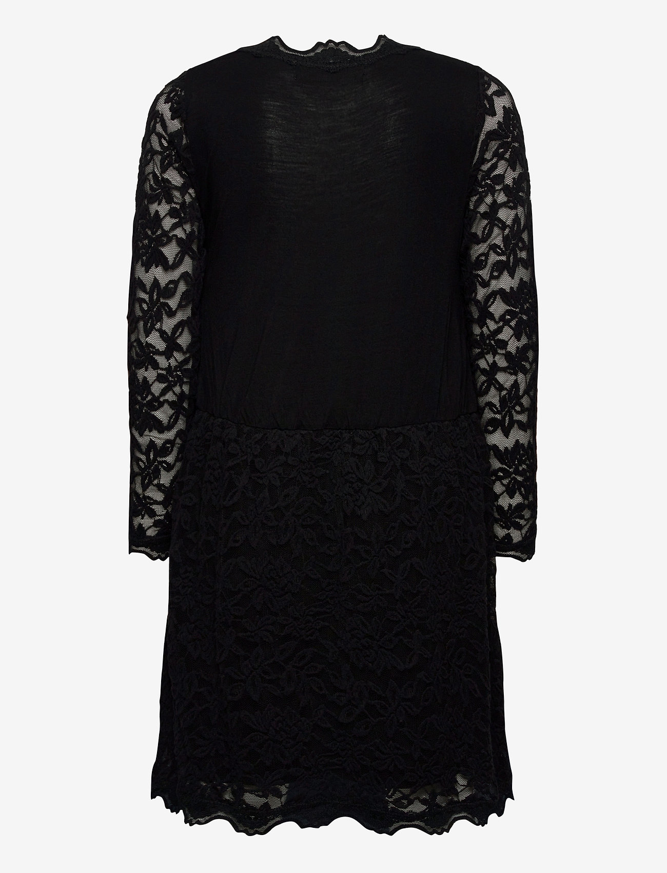 Rosemunde Kids - Dress ls - black - 1
