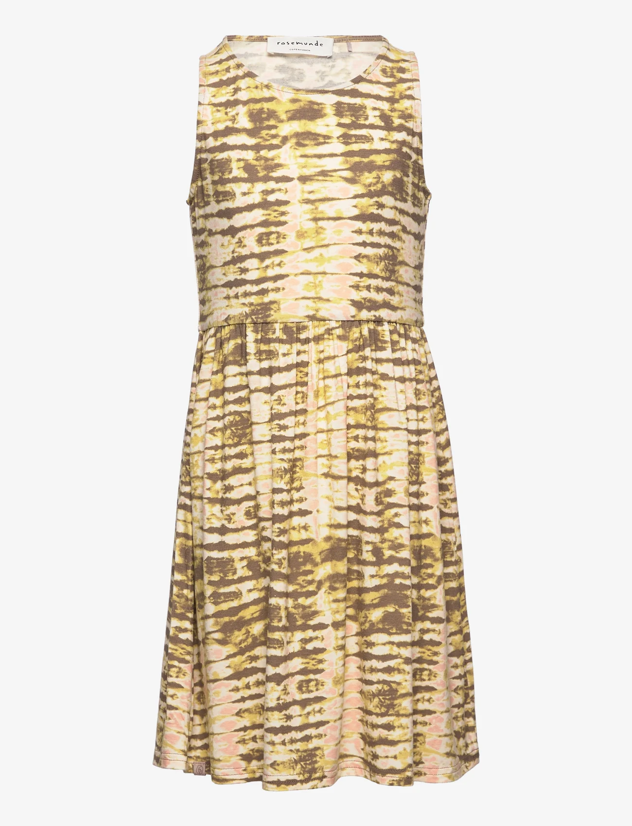 Rosemunde Kids - Dress - casual jurken zonder mouwen - sand striped tie dye print - 0