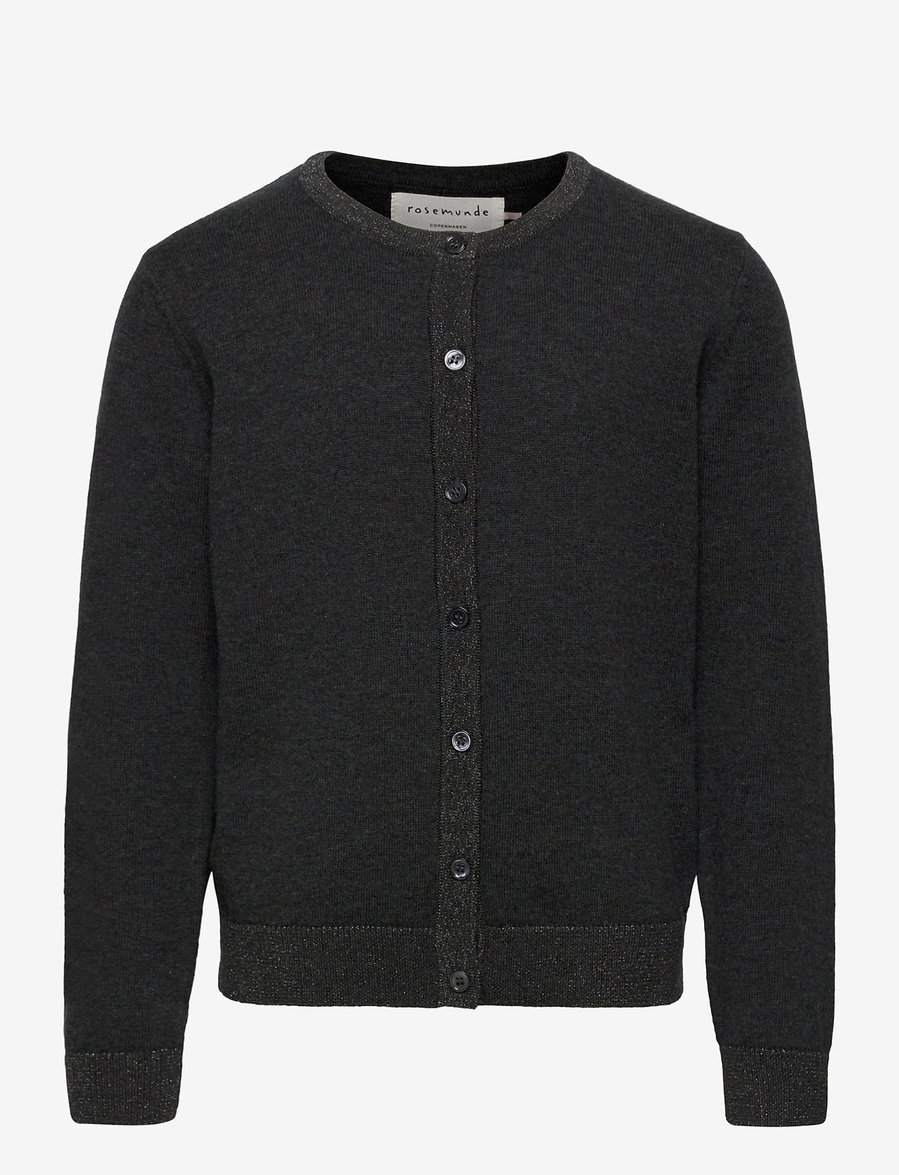 Rosemunde Kids - Cardigan ls - dark grey shimmer - 0
