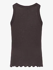 Rosemunde Kids - Wool top - sleeveless tops - black brown - 1