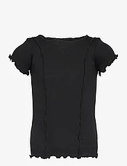 Rosemunde Kids - Cotton t-shirt - kortærmede t-shirts - black - 0