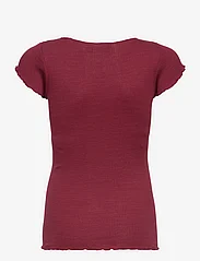 Rosemunde Kids - Cotton t-shirt - short-sleeved t-shirts - cabernet - 1