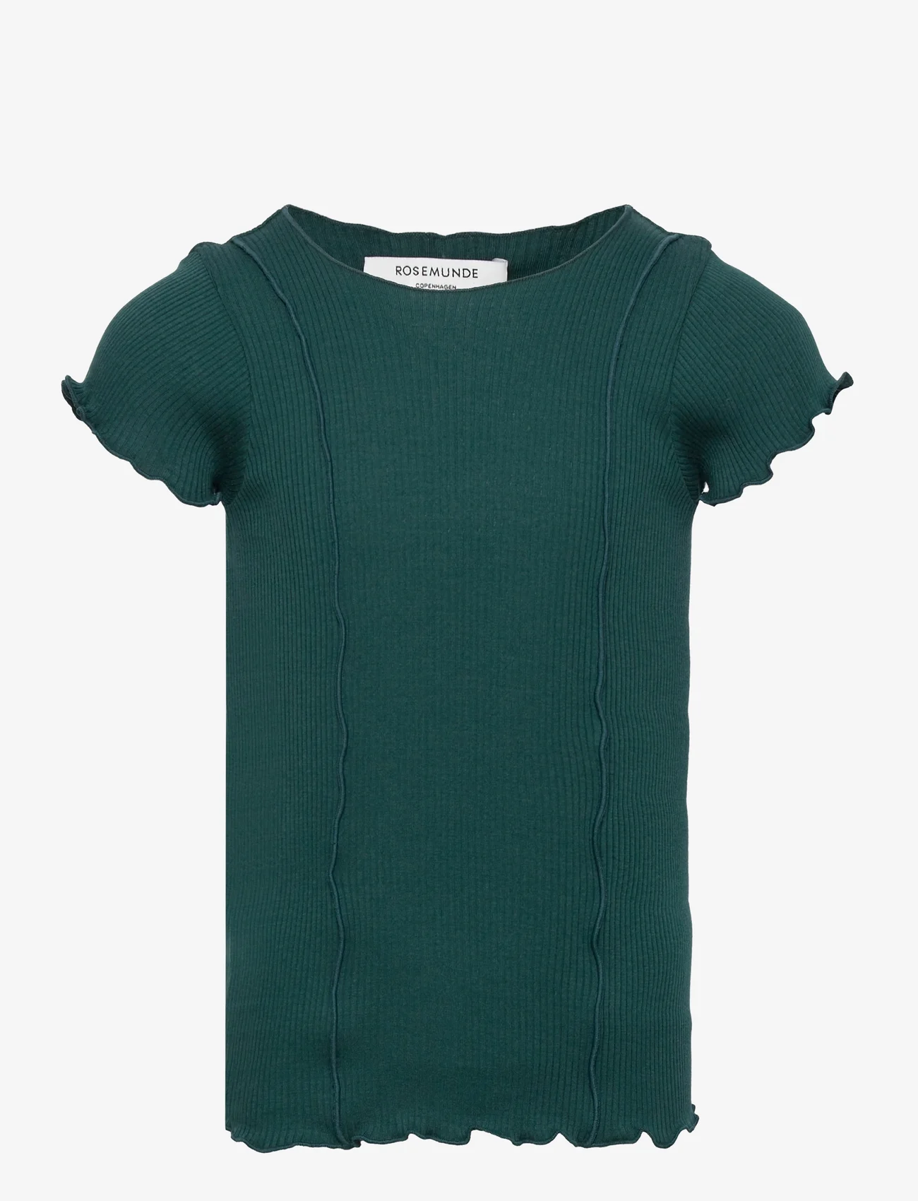 Rosemunde Kids - Cotton t-shirt - kortärmade t-shirts - dark teal - 0