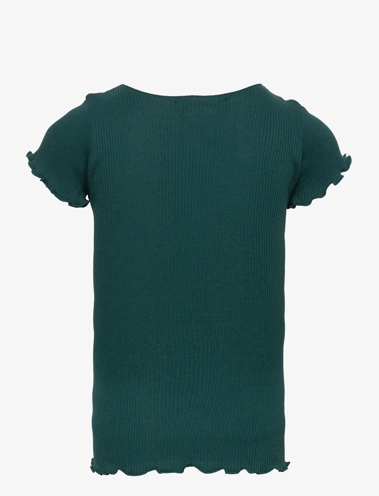Rosemunde Kids - Cotton t-shirt - short-sleeved t-shirts - dark teal - 1