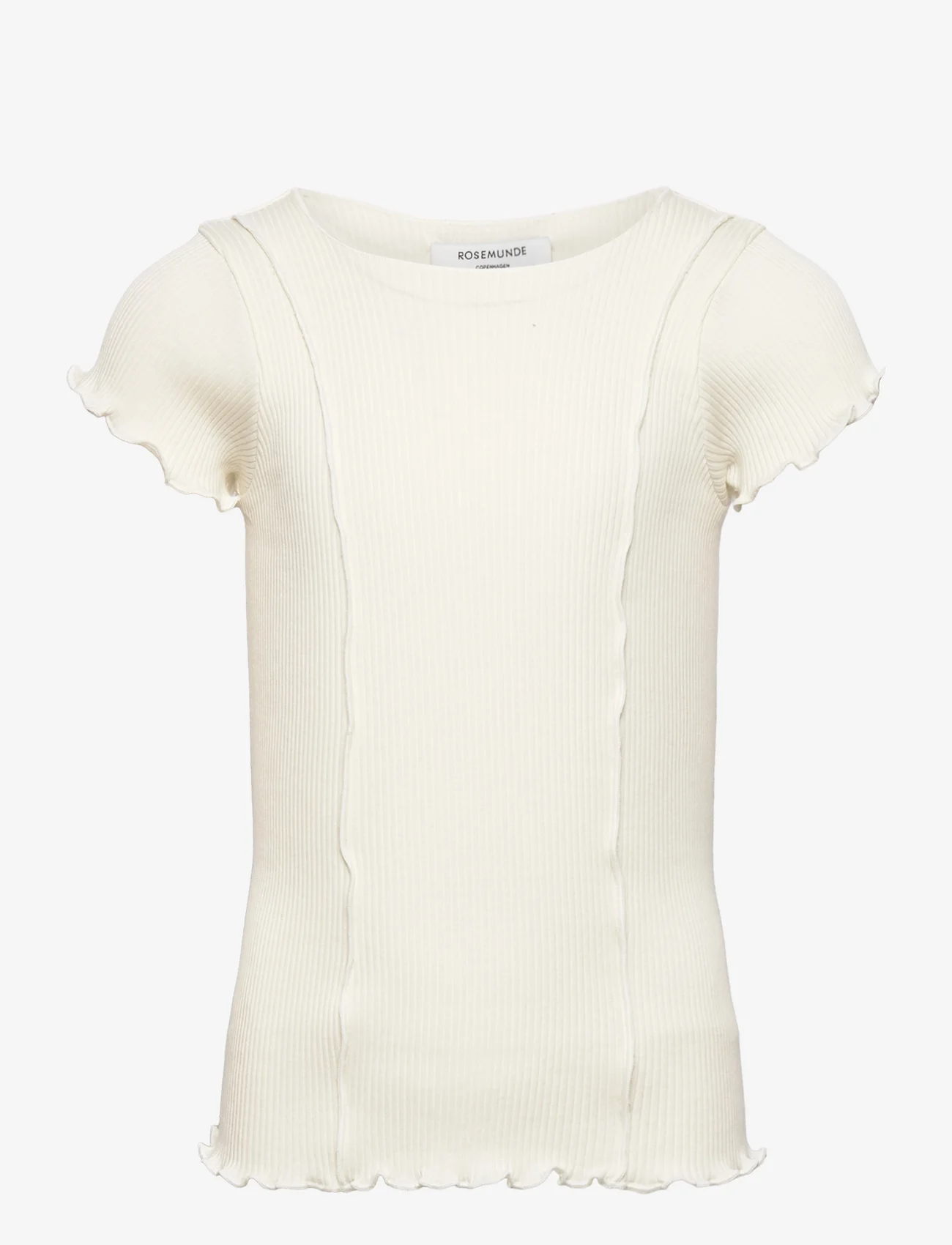 Rosemunde Kids - Cotton t-shirt - kortermede t-skjorter - ivory - 0
