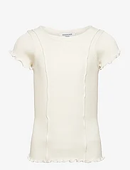 Rosemunde Kids - Cotton t-shirt - short-sleeved t-shirts - ivory - 0