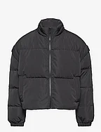Detachable down puffer jacket - BLACK