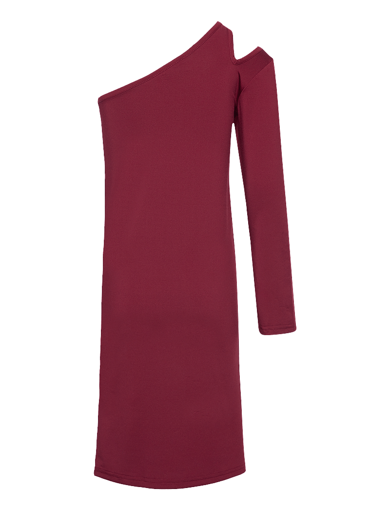 Rosemunde Kids - Dress - långärmade vardagsklänningar - cabernet - 1
