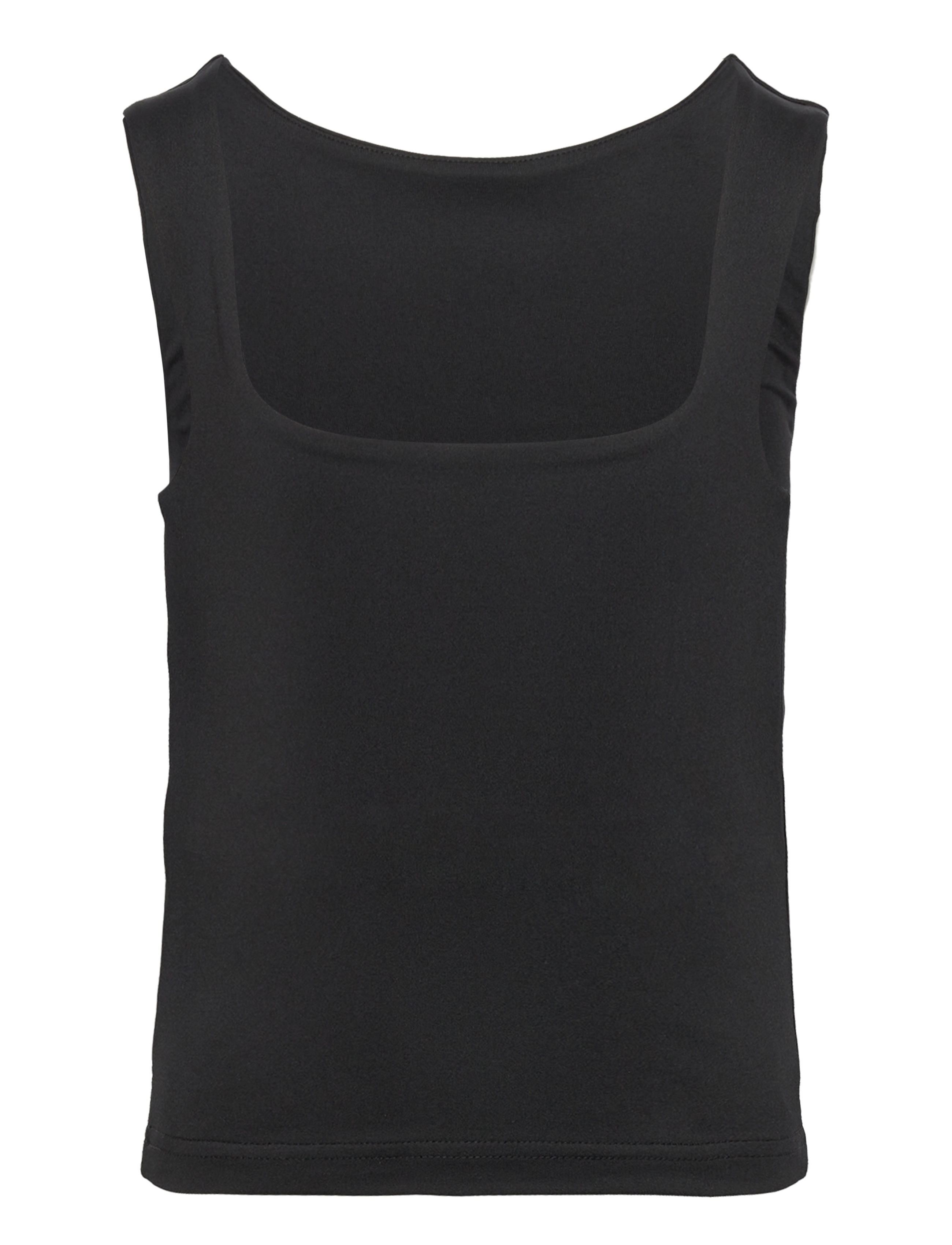 Rosemunde Kids RKBillie Reversible  SL Short Top - Ærmeløs undertrøje - BLACK / black