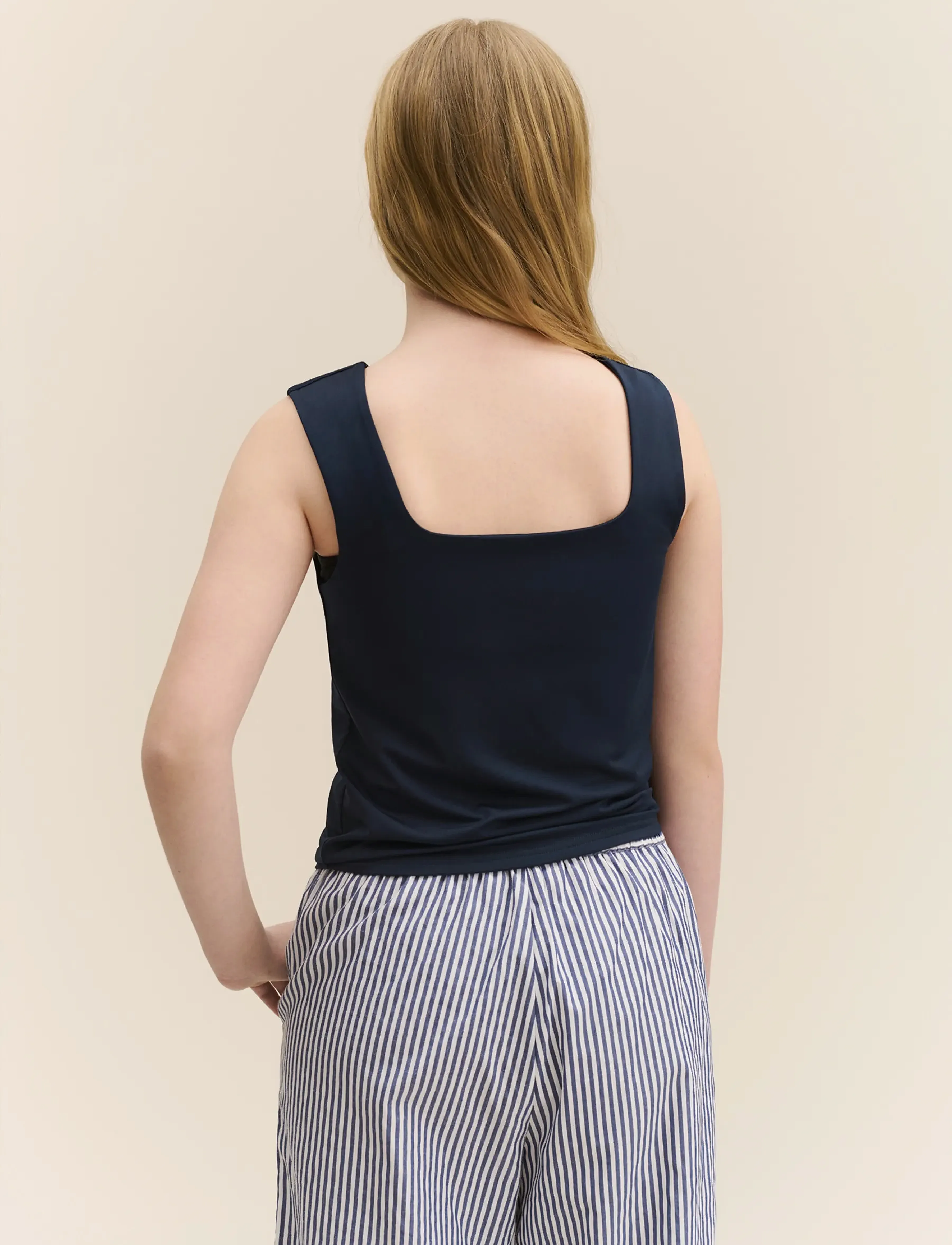 Rosemunde Kids - RKBillie Reversible  SL Short Top - tanktops - dark blue - 3