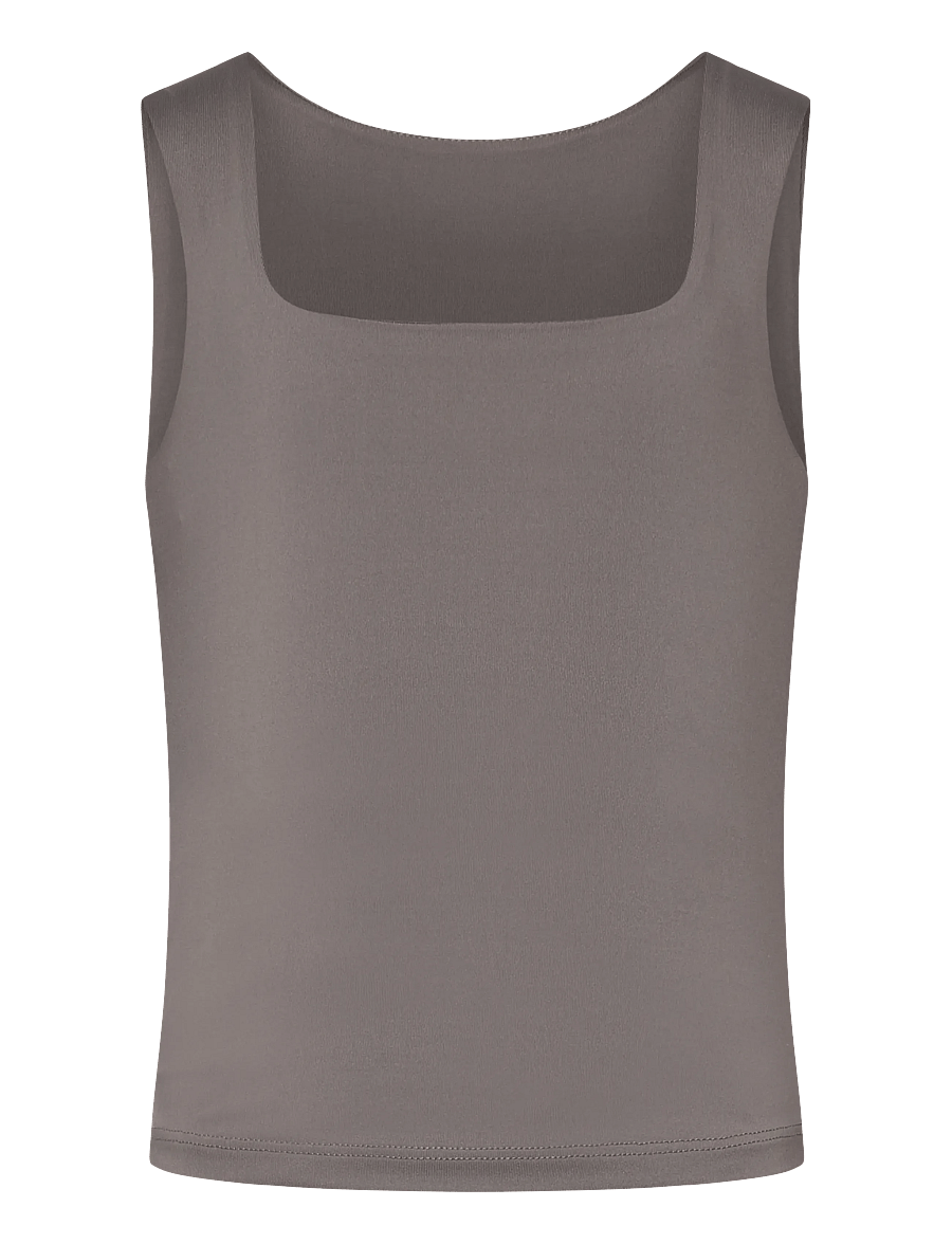 Rosemunde Kids - RKBillie Reversible SL Short Top - tanktops - december sky - 0