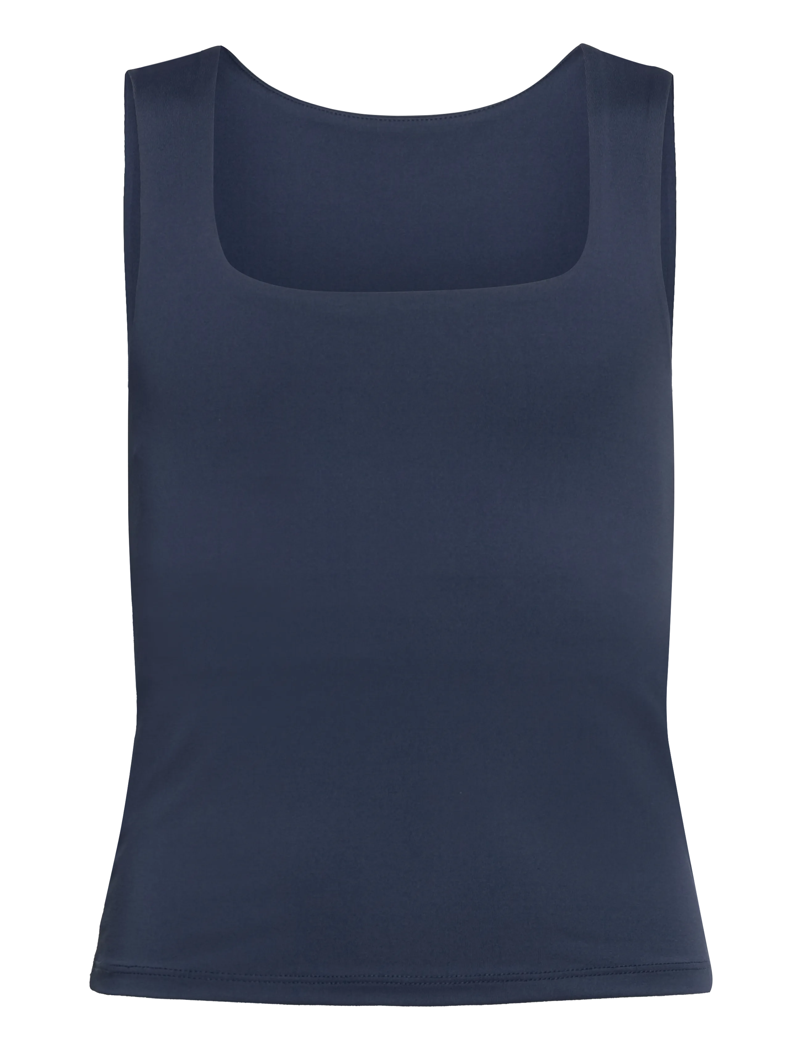 Rosemunde Kids Rkbillie Reversible Sl Short Top, Børn, Ærmeløs Kort Top Med Firkantet Hals, Navy, Str: 152