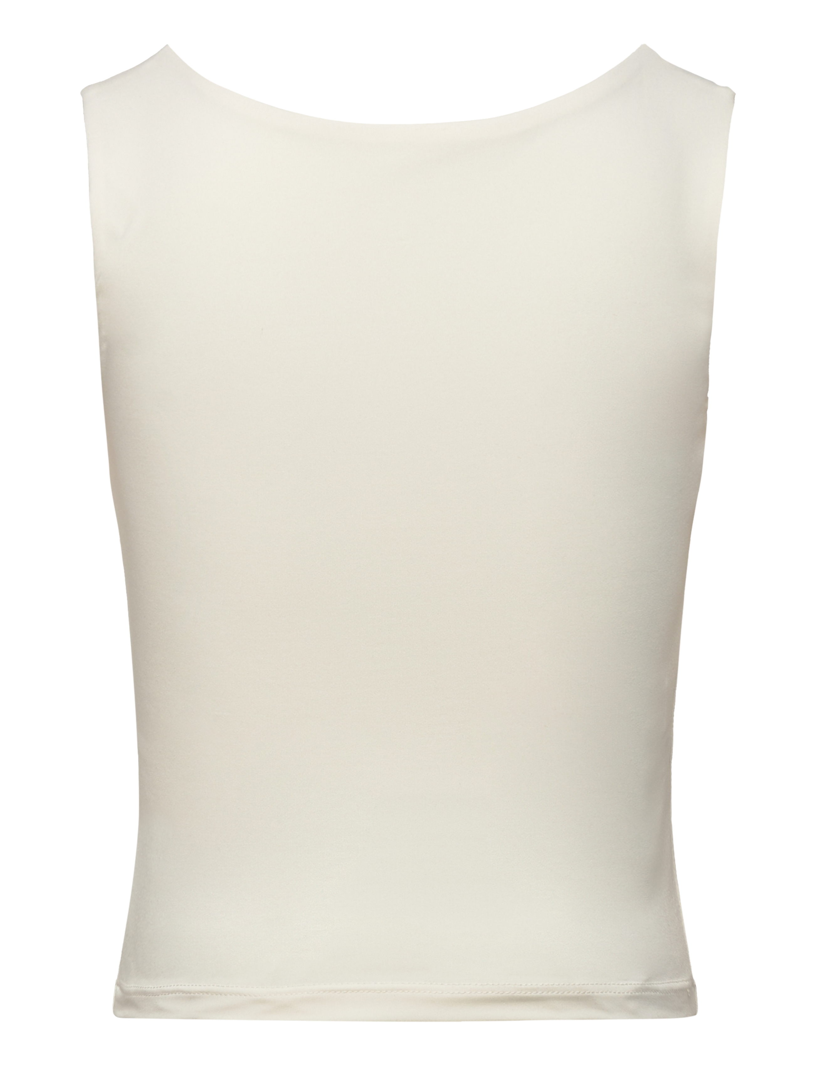 Rosemunde Kids - RKBillie Reversible  SL Short Top - linnen - ivory - 1
