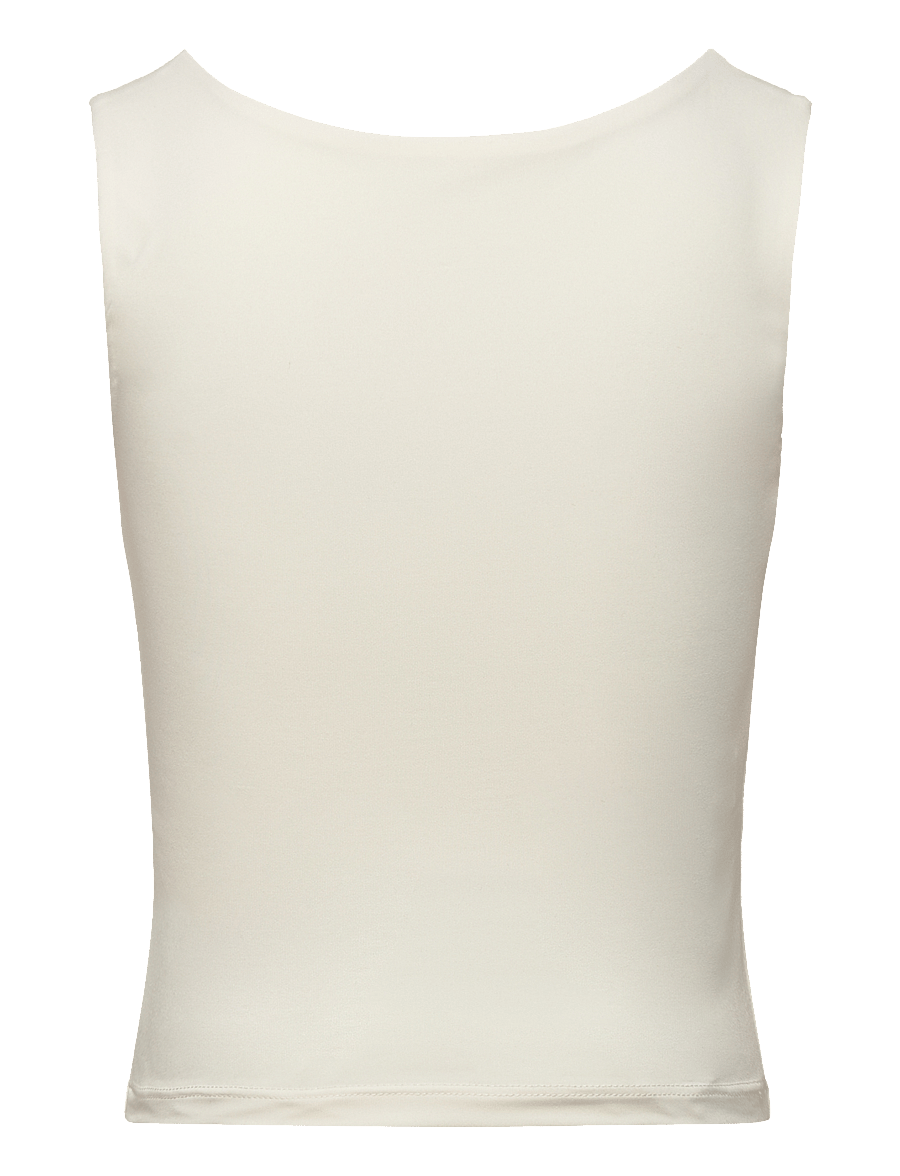 Rosemunde Kids - RKBillie Reversible SL Short Top - tanktops - ivory - 2