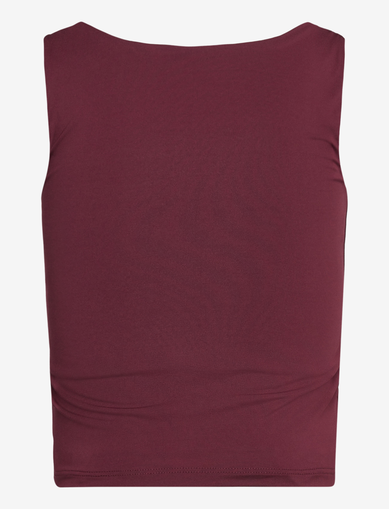 Rosemunde Kids - RKBillie Reversible  SL Short Top - linnen - tawny port - 1