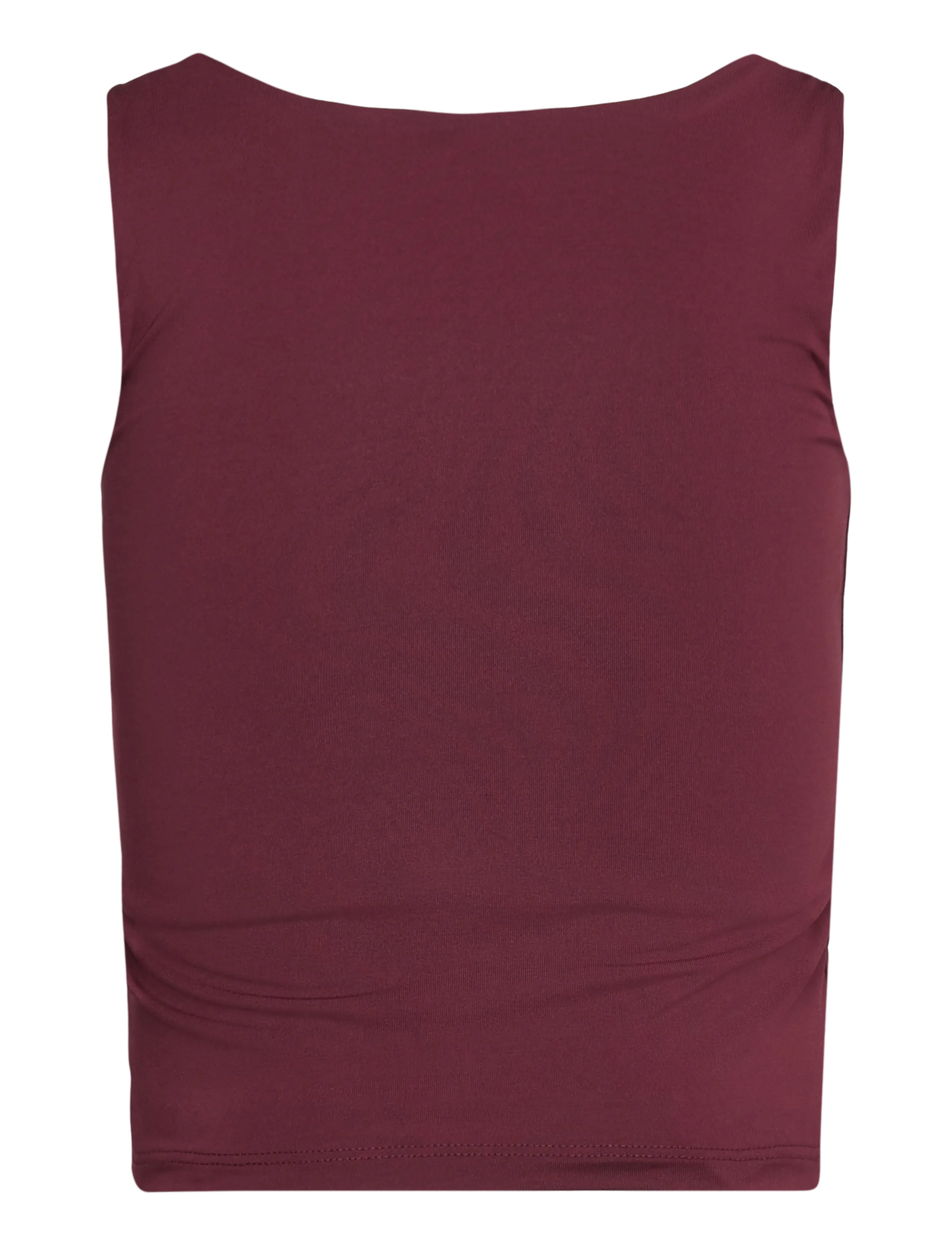 Rosemunde Kids - RKBillie Reversible  SL Short Top - Ærmeløs undertrøje - tawny port - 1