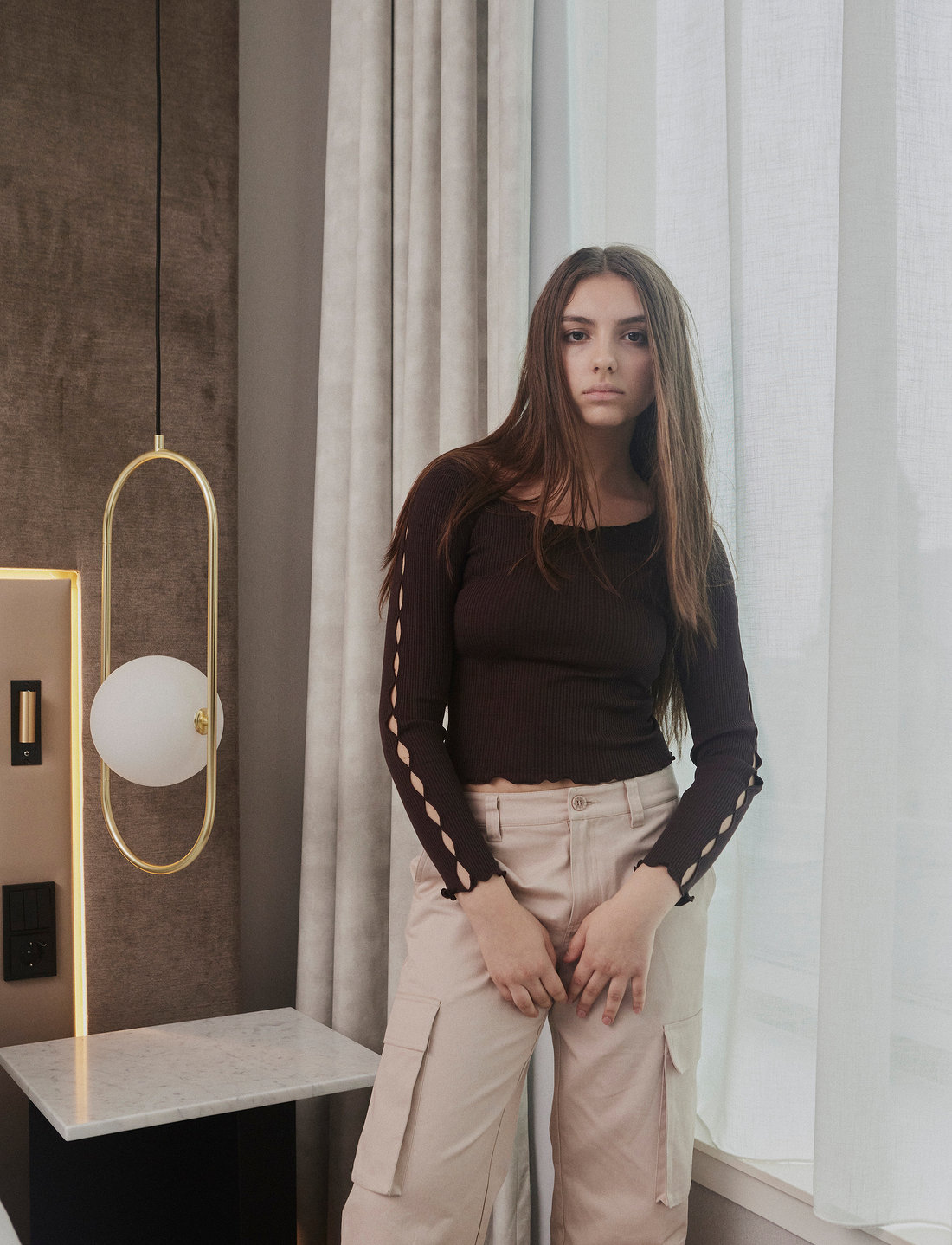 Childrens hot sale cargo trousers