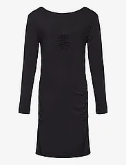 Rosemunde Kids - Viscose dress - pikkade varrukatega vabaaja kleidid - black - 0