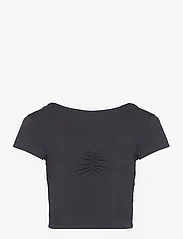 Rosemunde Kids - Viscose t-shirt - short-sleeved t-shirts - black - 0
