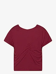 Rosemunde Kids - Viscose t-shirt - short-sleeved t-shirts - cabernet - 0
