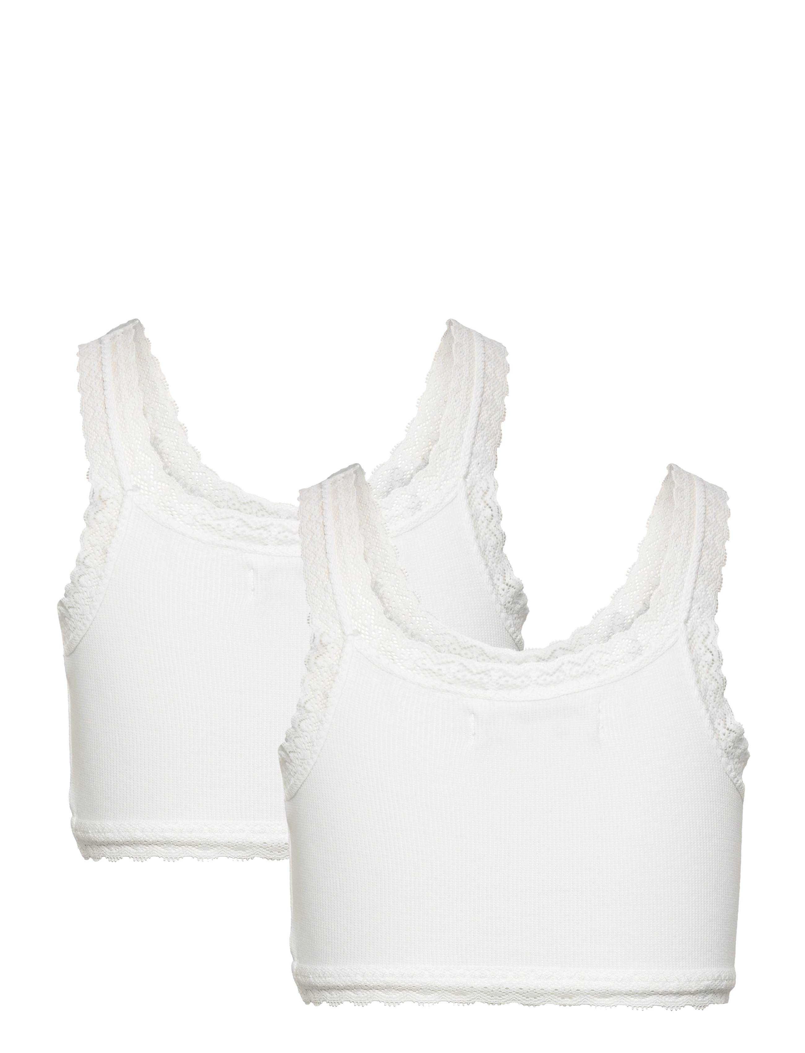 Rosemunde Kids - Organic bra top 2-pack - new white - 1