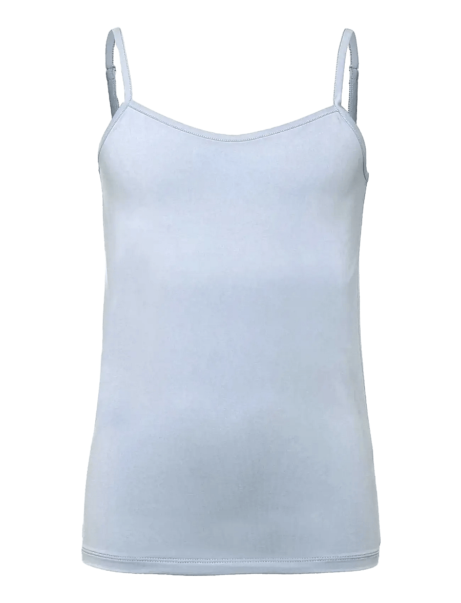 Rosemunde Kids - RKBillie SL Short Strap Top - topi bez piedurknēm - nantucket blue - 0