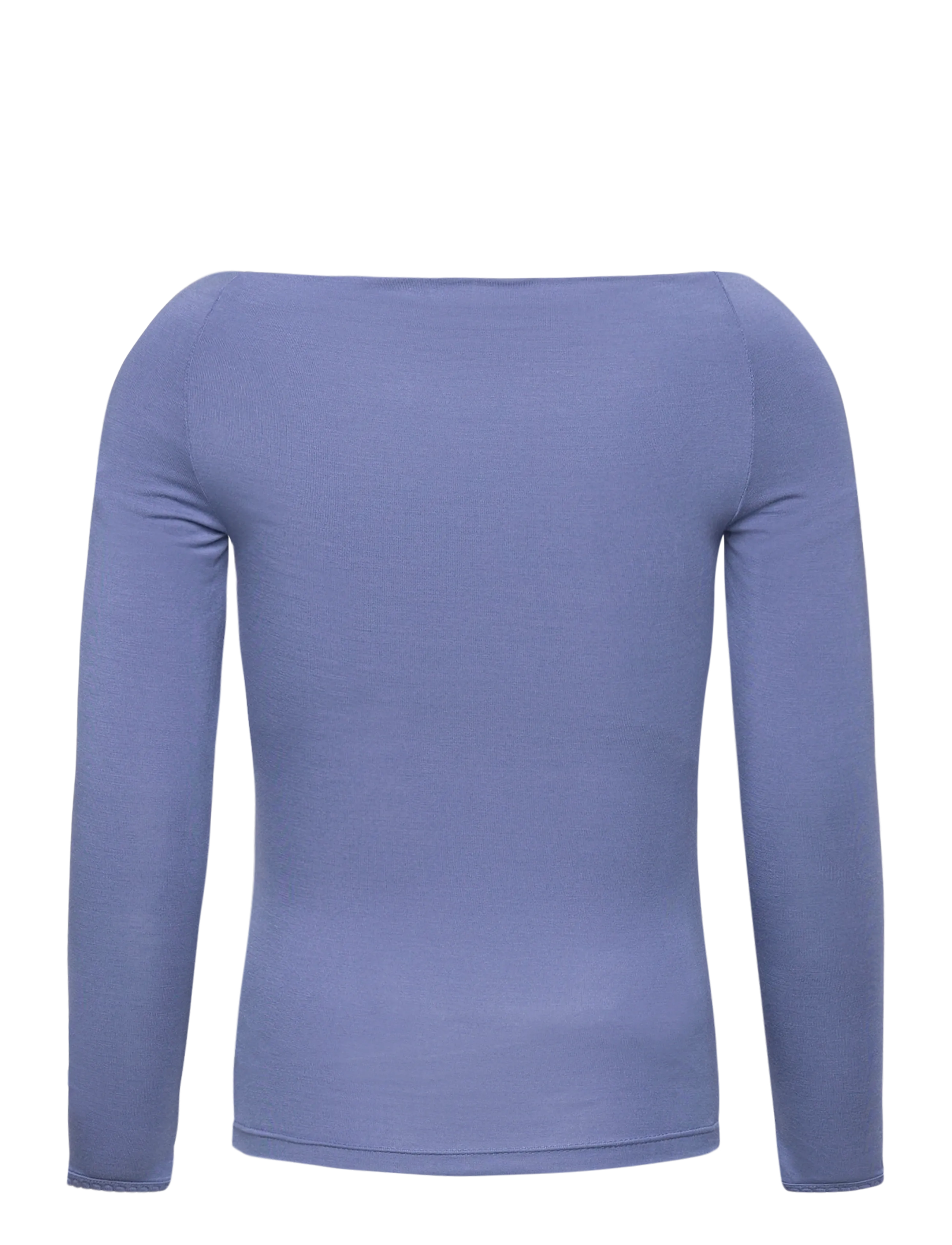Rosemunde Kids - RKBiarritz LS Off Shoulder T-shirt - langærmede t-shirts - dutch blue - 1