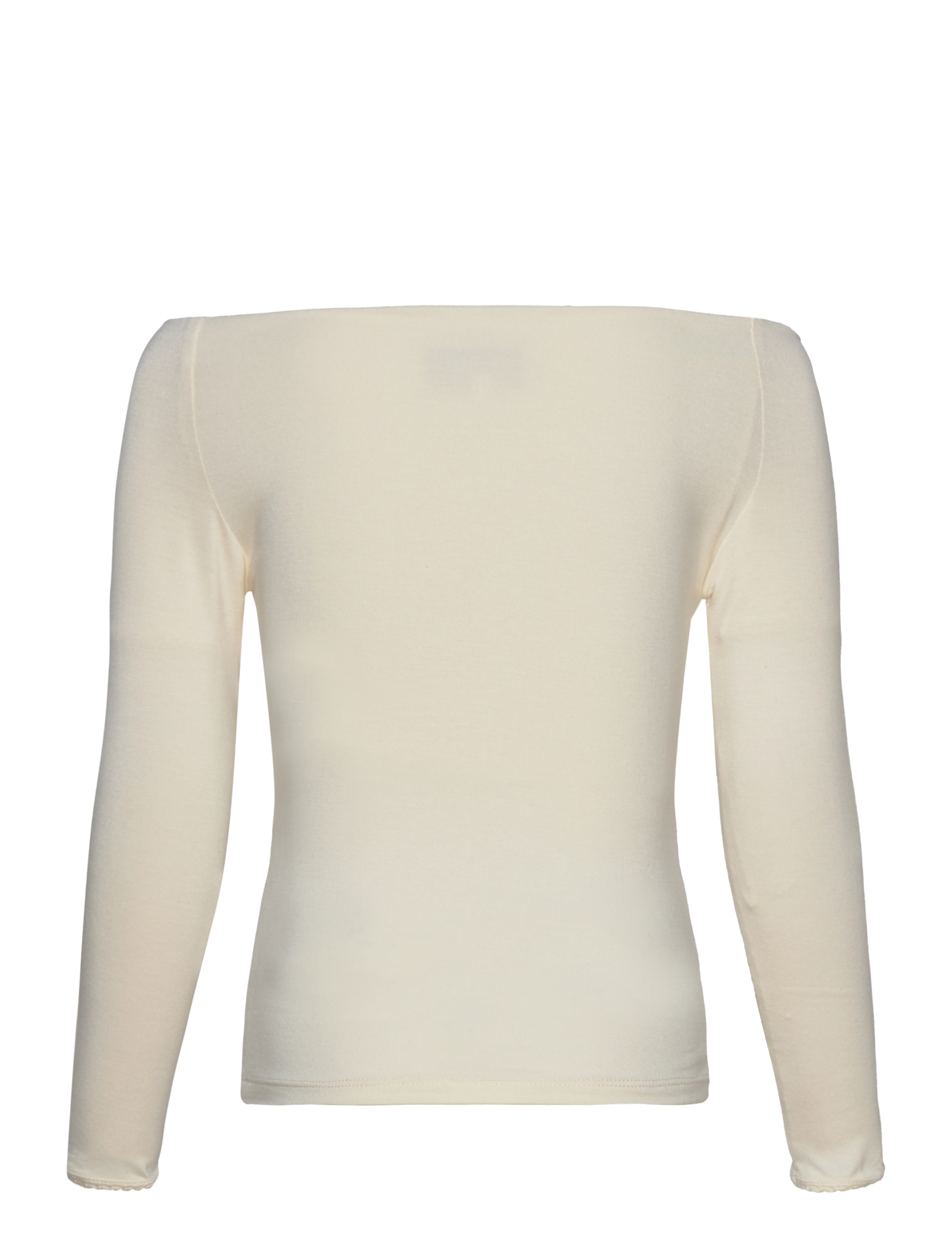 Rosemunde Kids - RKBiarritz LS Off Shoulder T-shirt - pikkade varrukatega t-särgid - ivory - 1