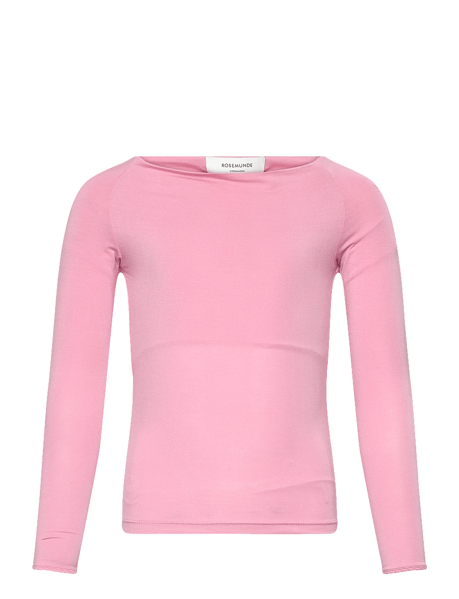 Rosemunde Kids - RKBiarritz LS Off Shoulder T-shirt - langärmelig - sea pink - 0