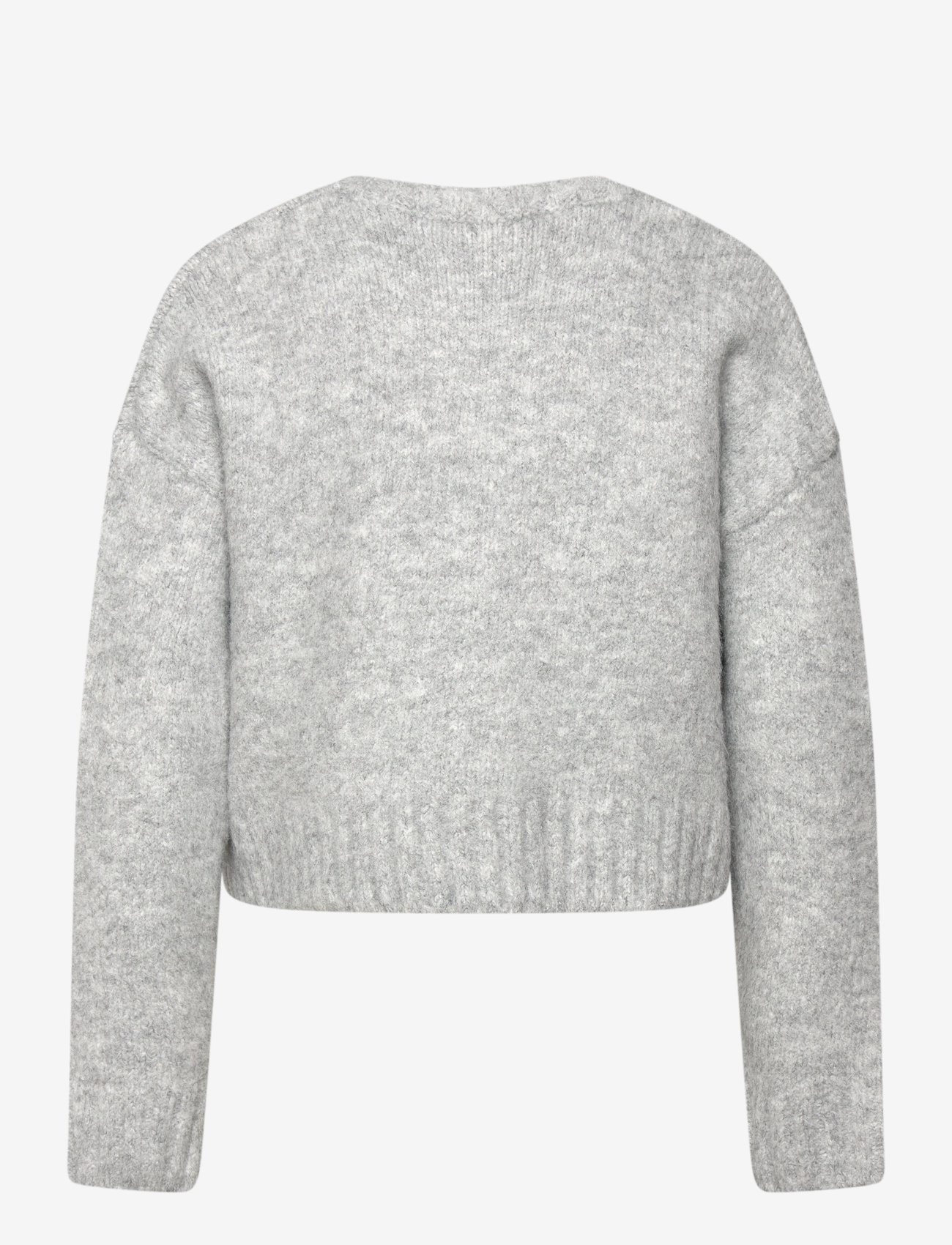 Rosemunde Kids - O-neck pullover - light grey melange - 1