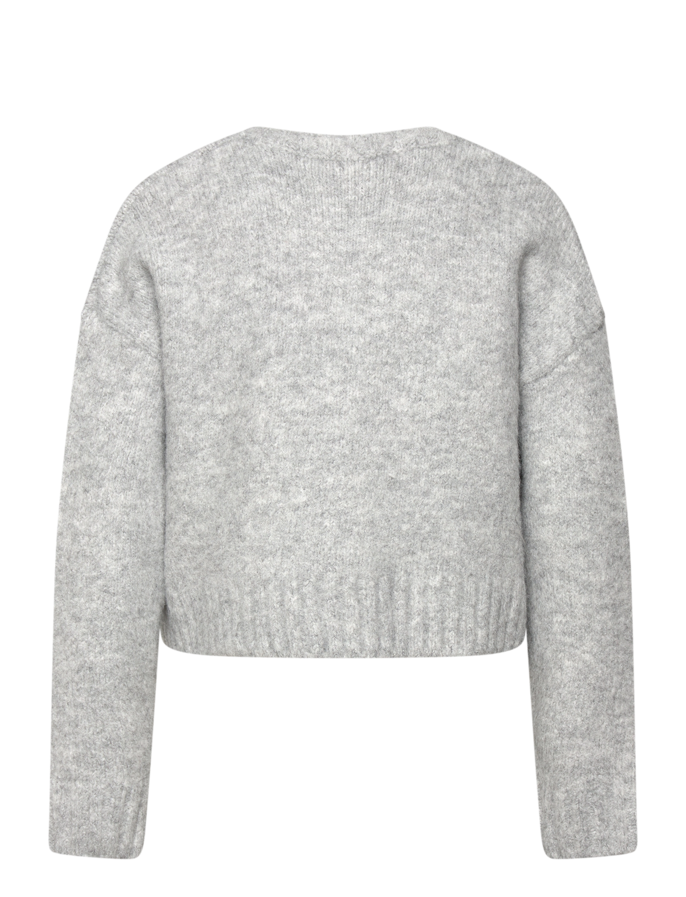 Rosemunde Kids - O-neck pullover - light grey melange - 1