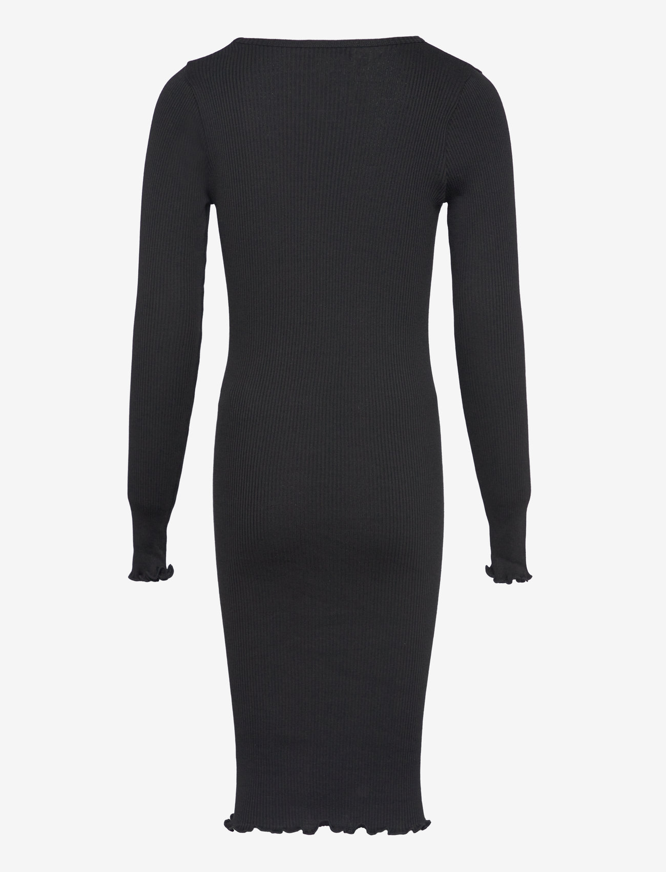 Rosemunde Kids - RKBaybay LS Midi Dress - pitkähihaiset arkimekot - black - 1