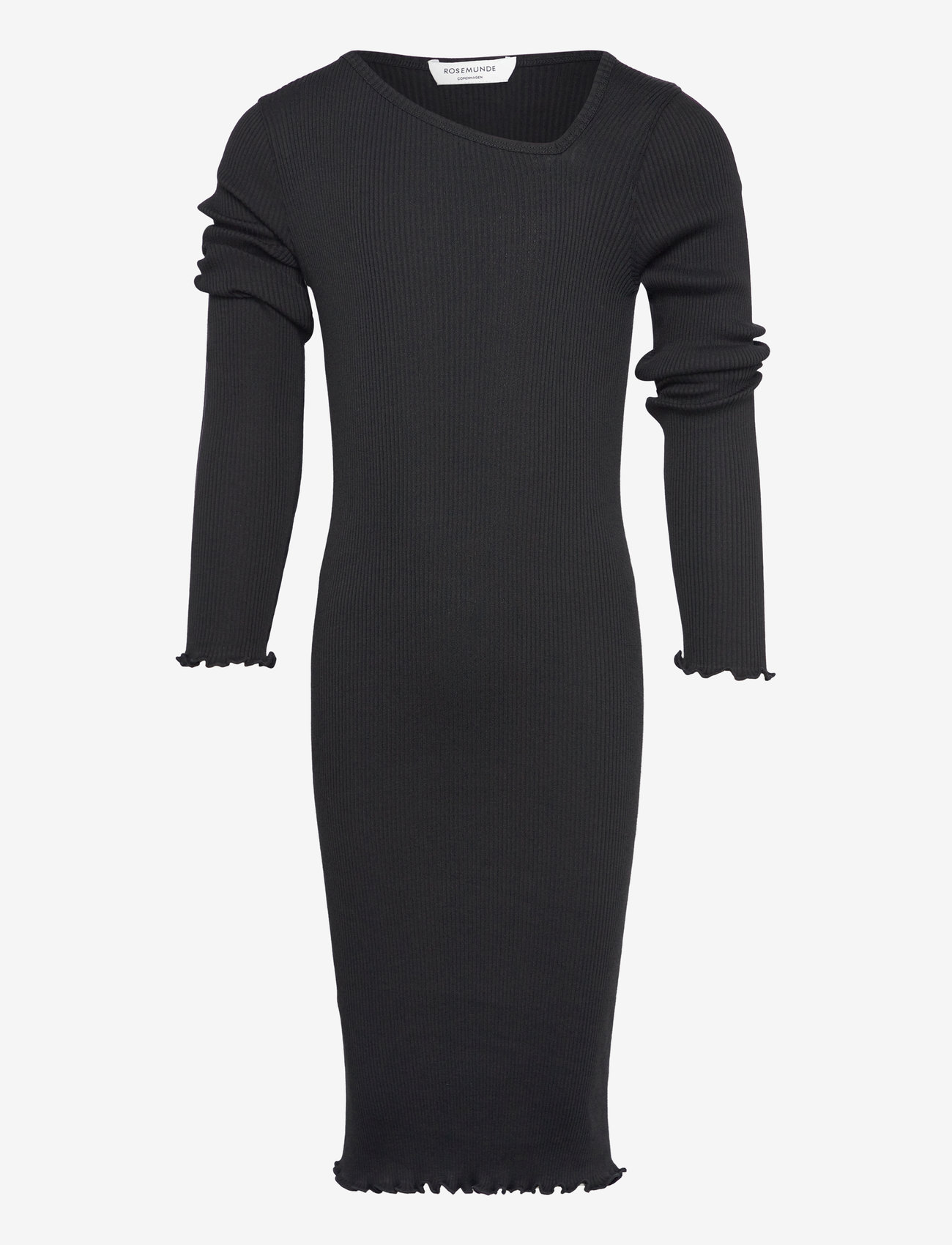 Rosemunde Kids - RKBaybay LS Midi Dress - pitkähihaiset arkimekot - black - 2