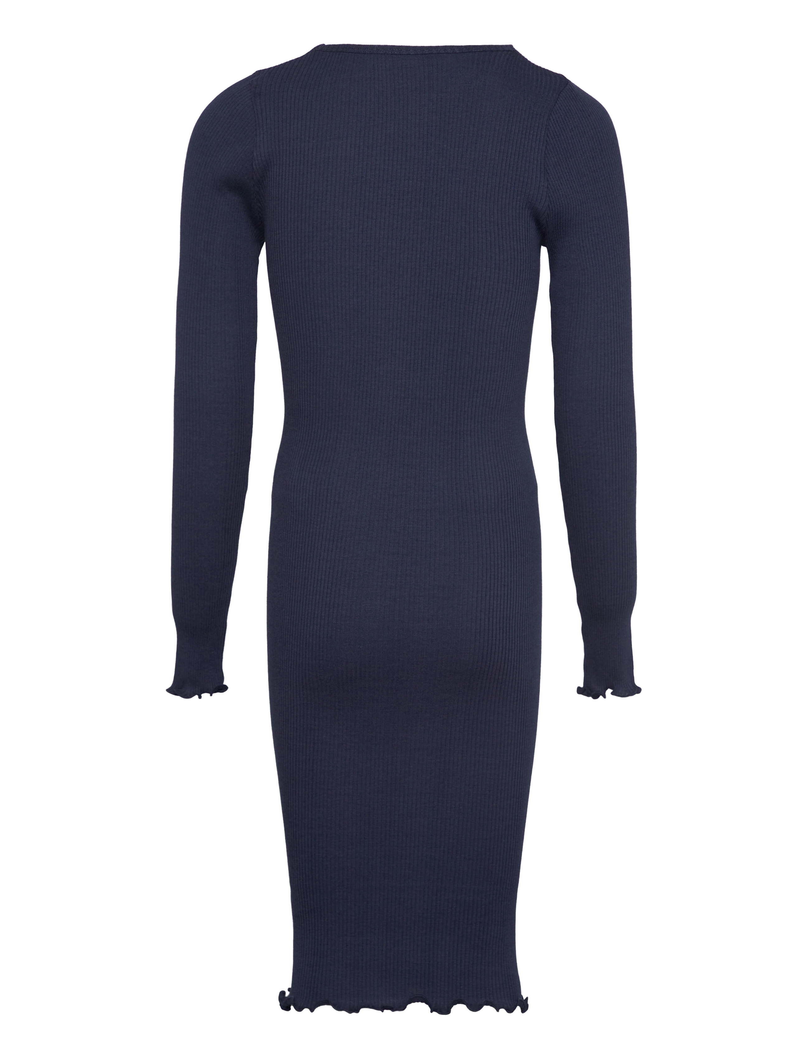 Rosemunde Kids - RKBaybay LS Midi Dress - langærmede hverdagskjoler - dark blue - 1