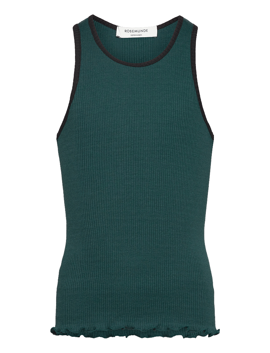 Rosemunde Kids - Baybay Top - Ærmeløs undertrøje - sea moss - 0