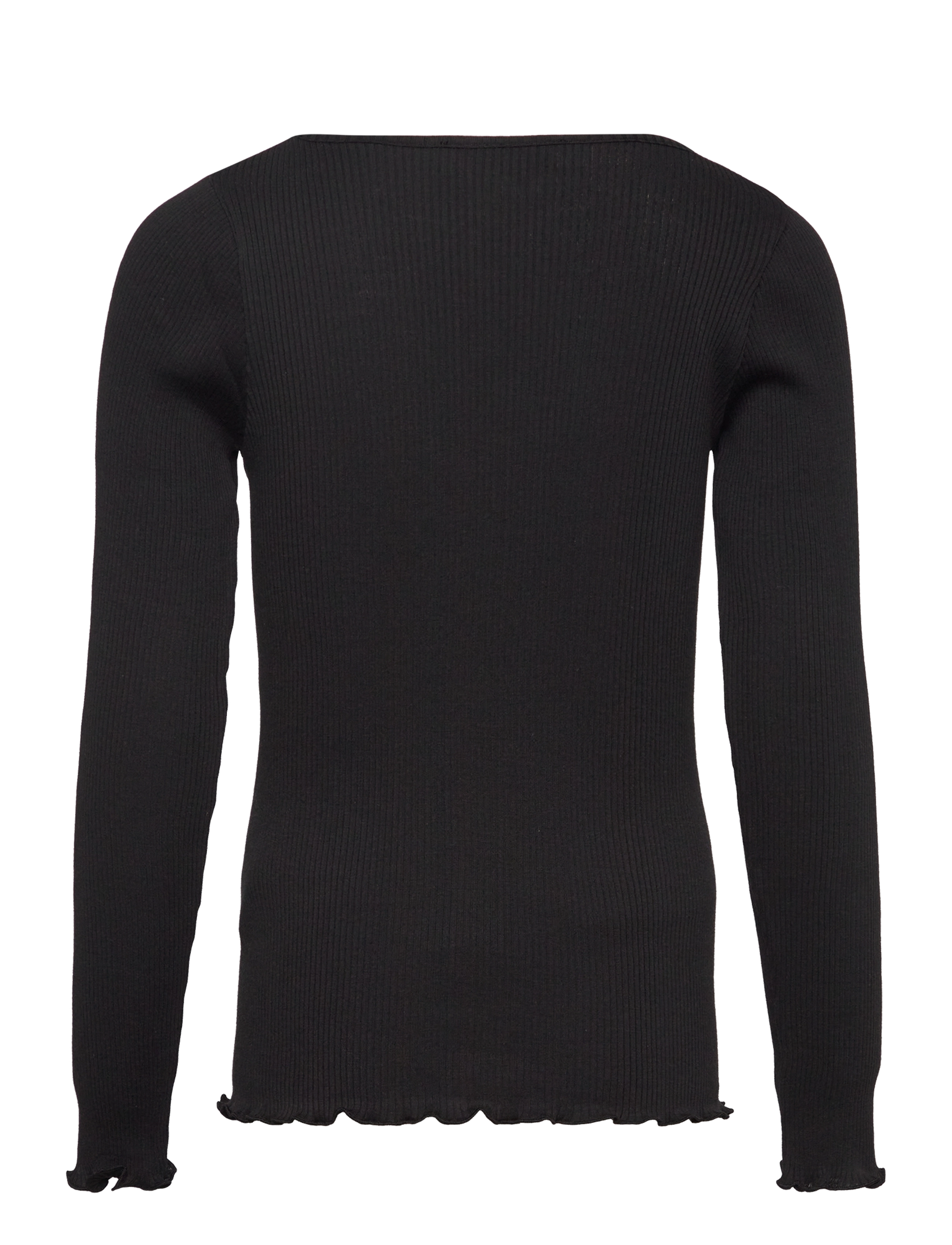 Rosemunde Kids - Baybay Cutout Blouse - langerma bolir - black - 1