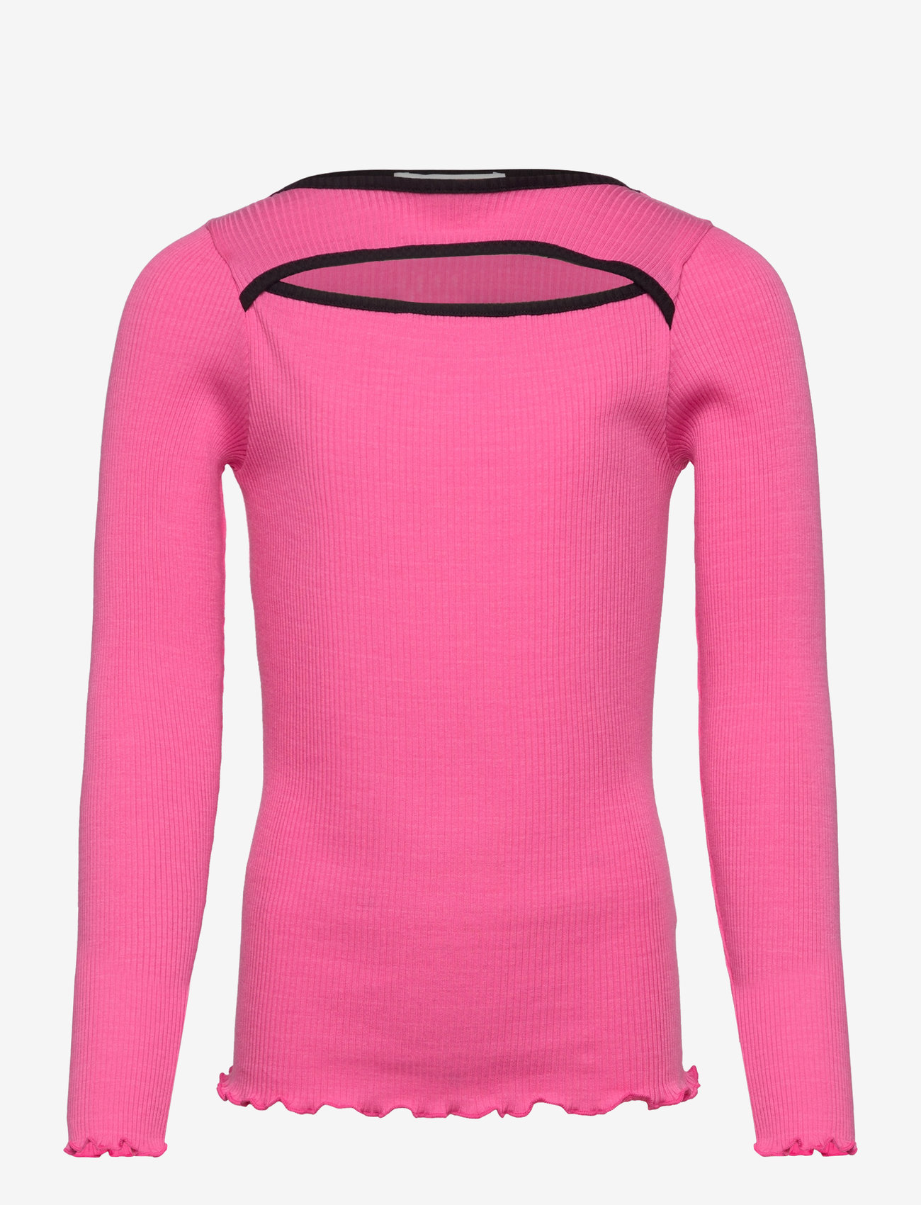 Rosemunde Kids - Baybay Cutout Blouse - långärmade t-shirts - sugar plum - 0