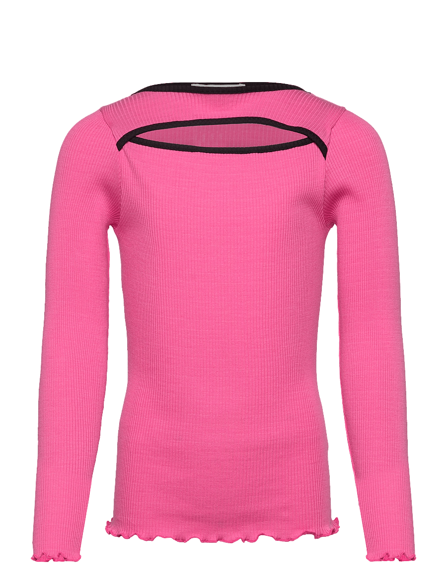Rosemunde Kids - Baybay Cutout Blouse - langärmelig - sugar plum - 0