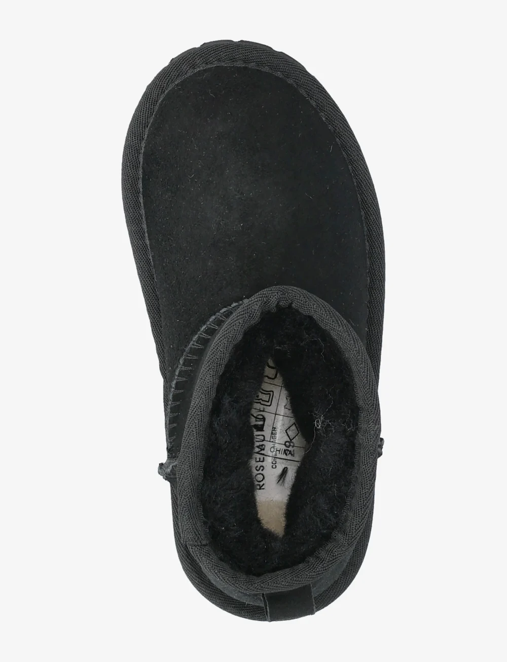 Rosemunde Kids - RKBrisbane Shearling boots - vinterstövlar - black - 3